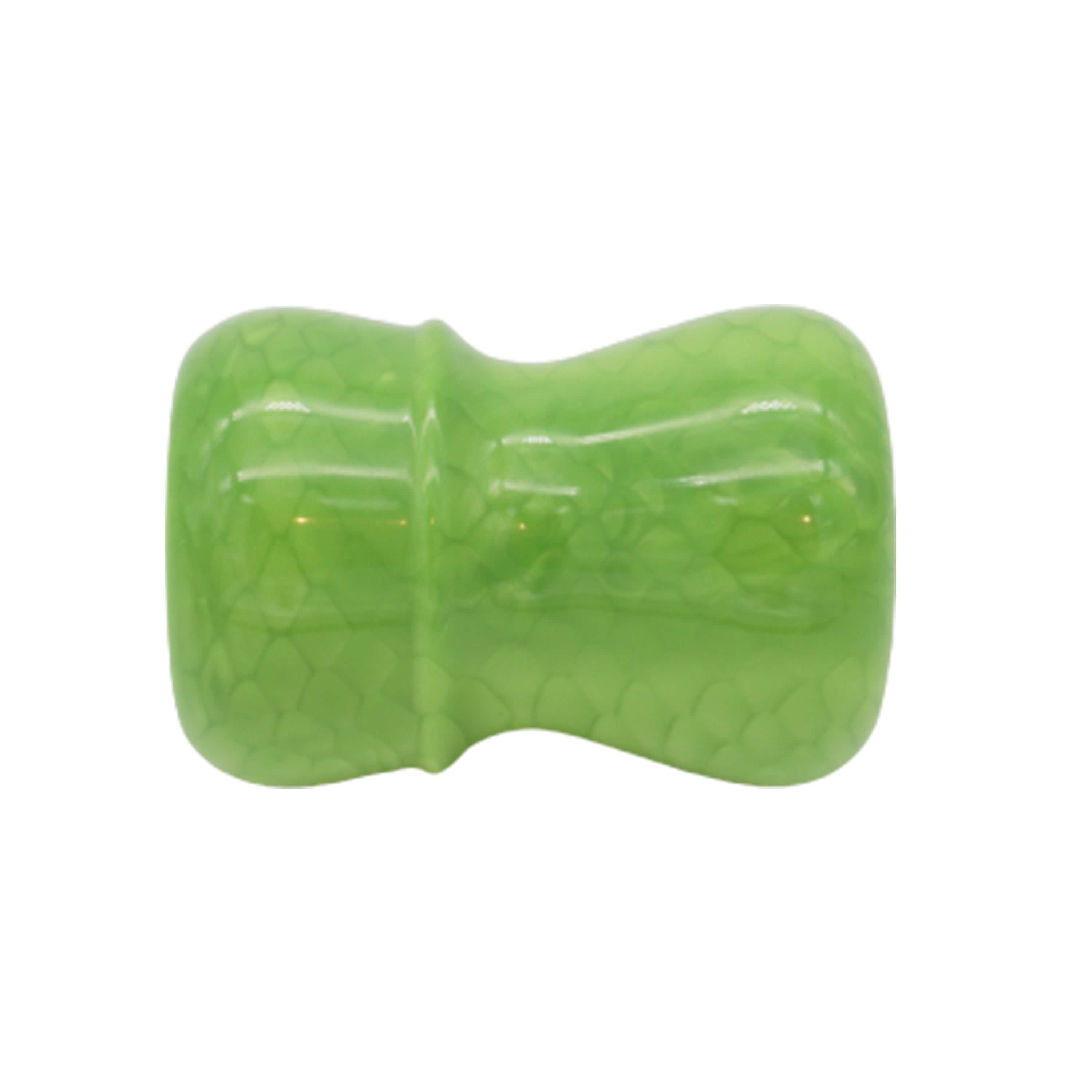 Premium Handmade Green Snakeskin Shaving Brush Handle - Fits 24mm & 26mm Knots - Perfect for Wet Shaving, Grooming Kits & Luxury Bathroom Accessories