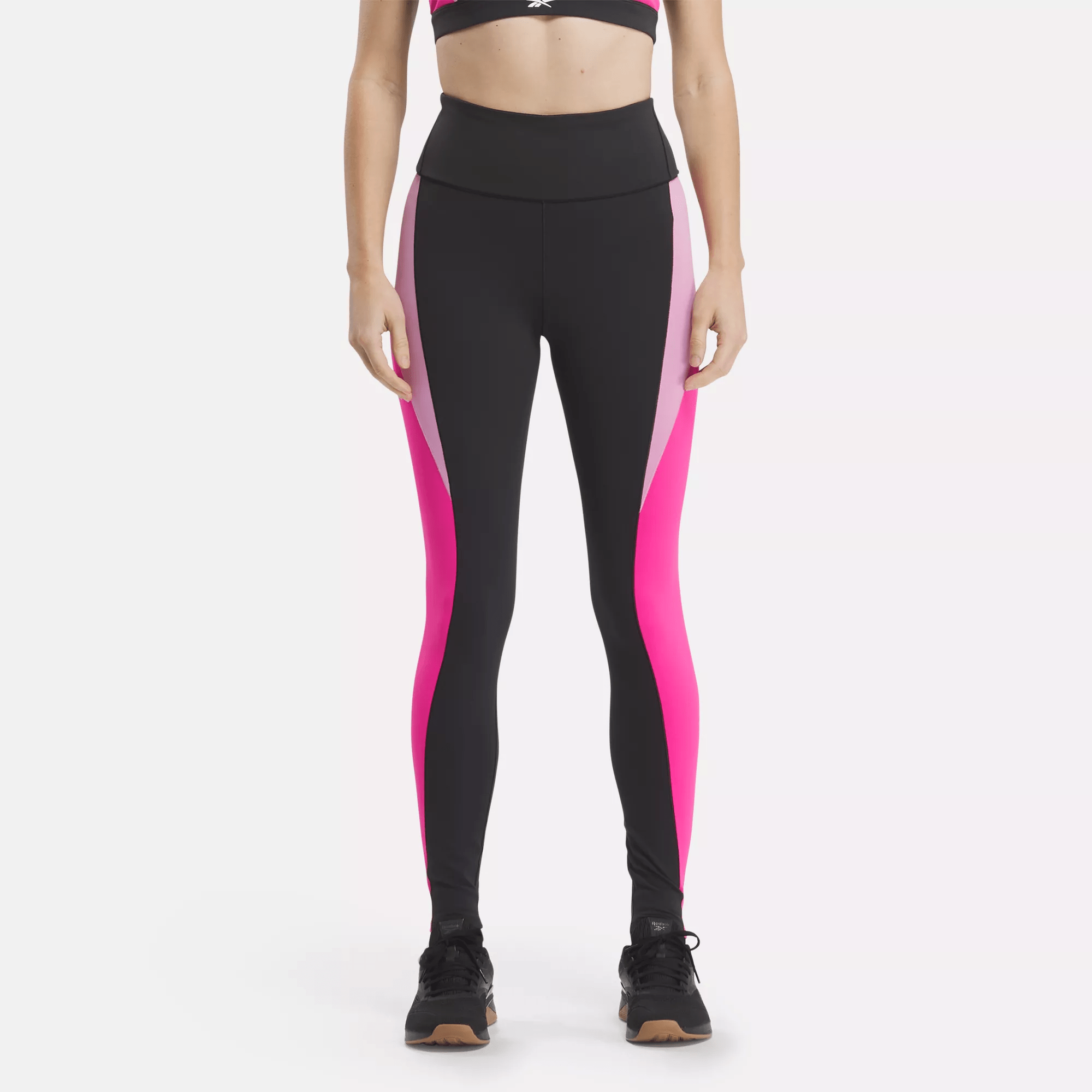 High Rise Colorblock Leggings for Women - Comfortable & Stylish Workout Leggings for Yoga, Running & Gym