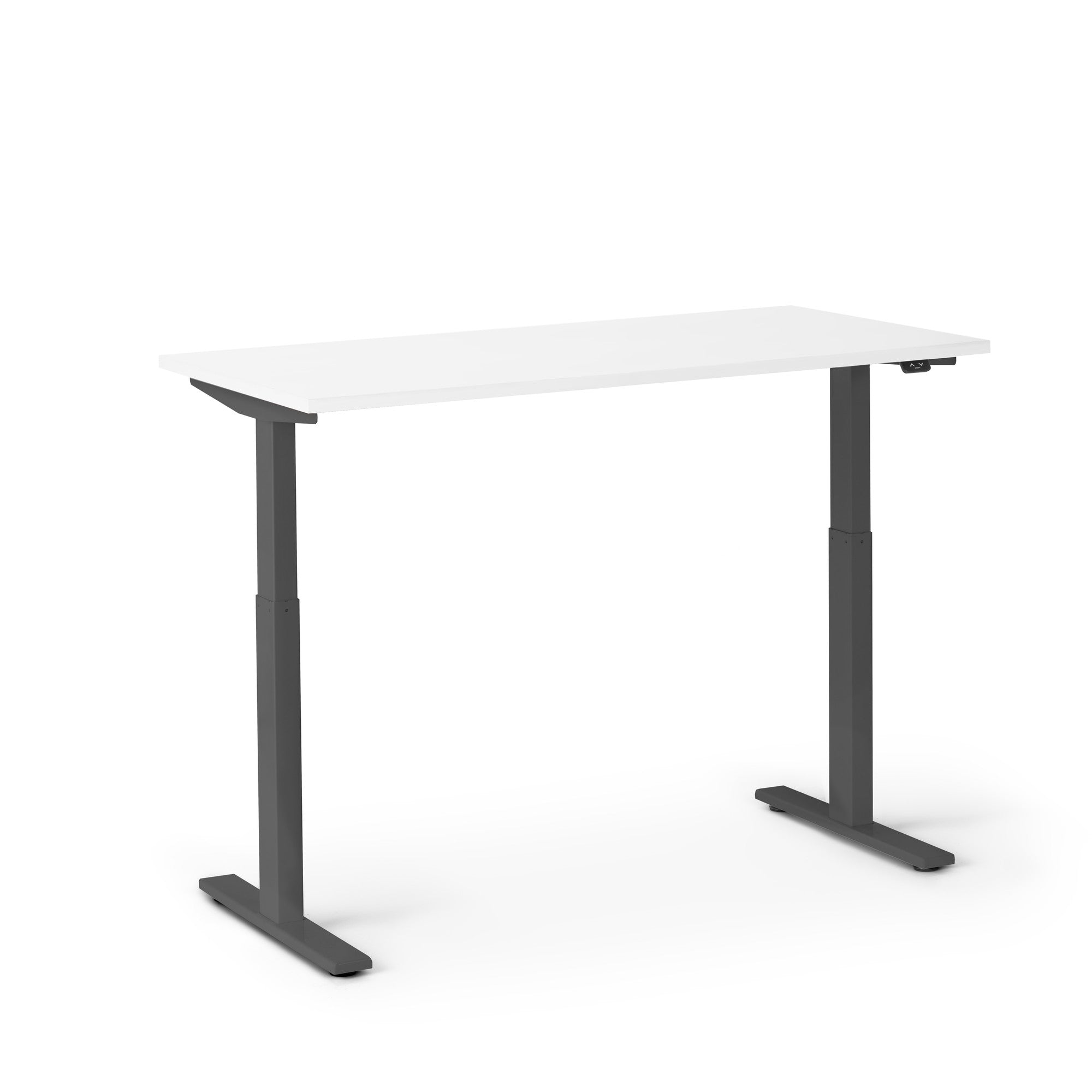 Adjustable Height Desk Series L 2S - Electric Standing Desk for Home & Office - Ergonomic Workstation for Sitting & Standing - Perfect for Remote Work & Study