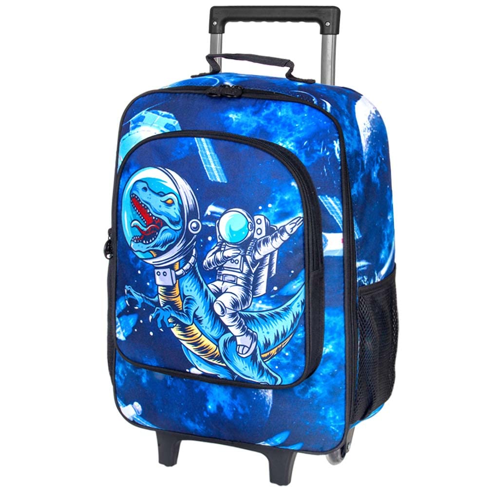 Kids Luggage for Boys & Girls - Cute Rolling Wheel Suitcase for Toddlers & Children | Travel Carry-On Suitcase for Airplane, Vacation & School Trips