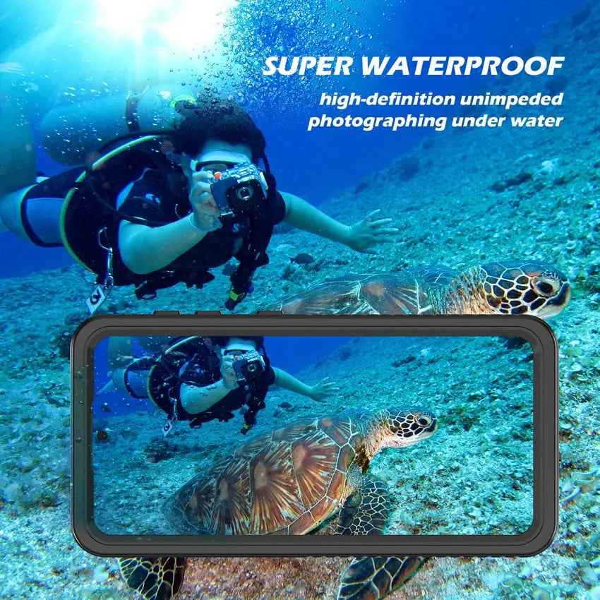 Waterproof Case for Samsung Galaxy S10/S10 Plus/S10E - IP68 Certified Phone Cover for Swimming, Beach & Outdoor Activities