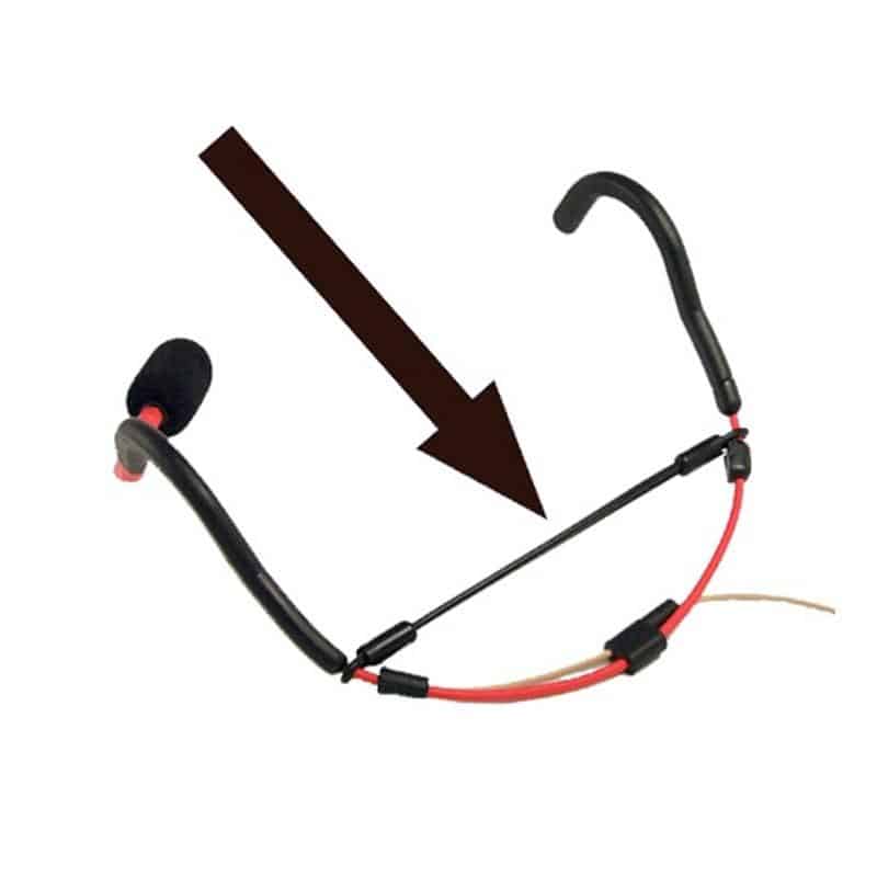Replacement Adjustable Headband for E-Mic & Samson Airline 77/99 Headsets - Clear - Perfect for Podcasting, Gaming, and Professional Audio Recording