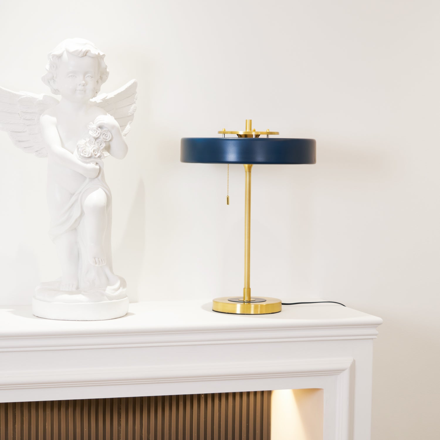 Modern Revolve Table Lamp - Adjustable LED Desk Light for Home Office, Bedroom & Study - Perfect for Reading, Working & Decor