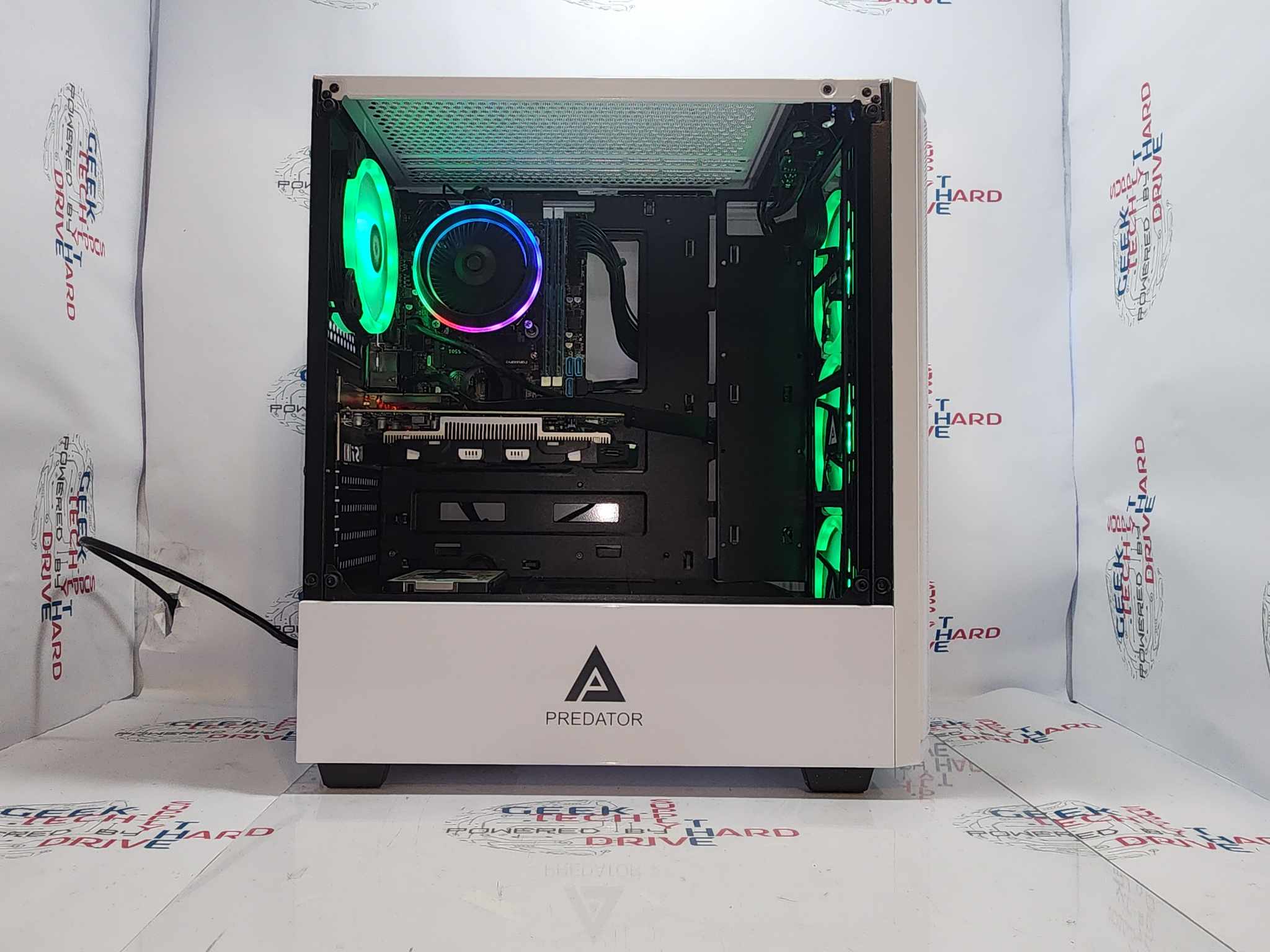 Pinnacle Gaming PC Desktop Computer - Intel Core i5, NVIDIA RTX 2060, DDR5 RAM, 500GB/1TB/2TB SSD, 8GB/16GB/32GB Memory, RGB Lighting, WiFi, White B760 - Perfect for Esports, Streaming & 4K Gaming