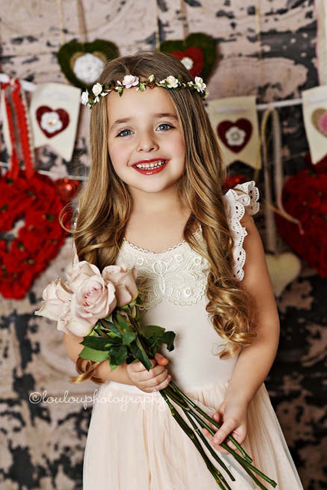 DDazzling Flower Crown Floral Wreath Headband - Purple Floral Garland Headpiece for Weddings, Festivals & Photo Props | Boho Hippie Style Hair Accessories for Women & Girls