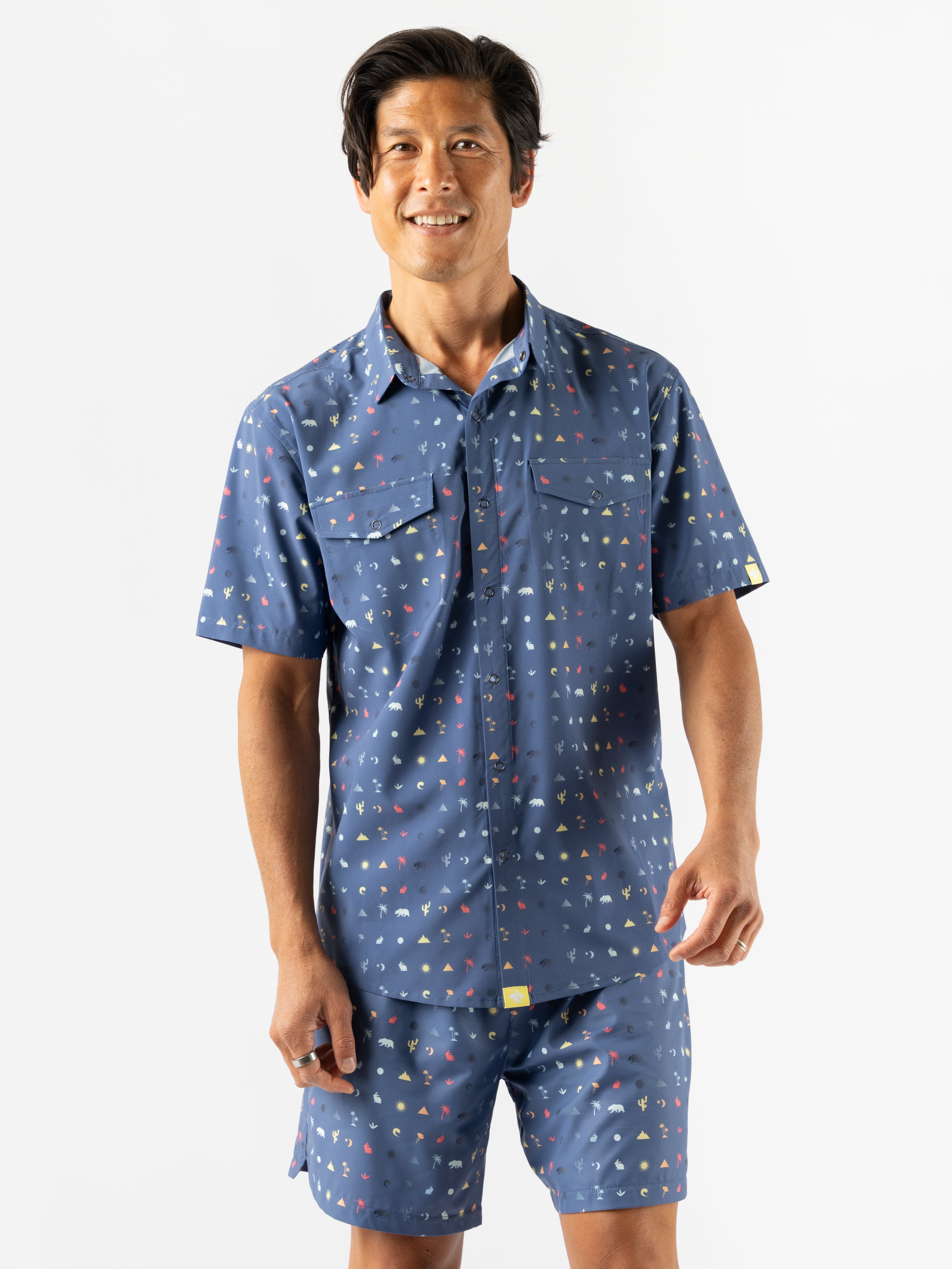 Low Tide Men's Casual Short Sleeve T-Shirt - Breathable Cotton Tee for Summer, Gym, Beach & Everyday Wear