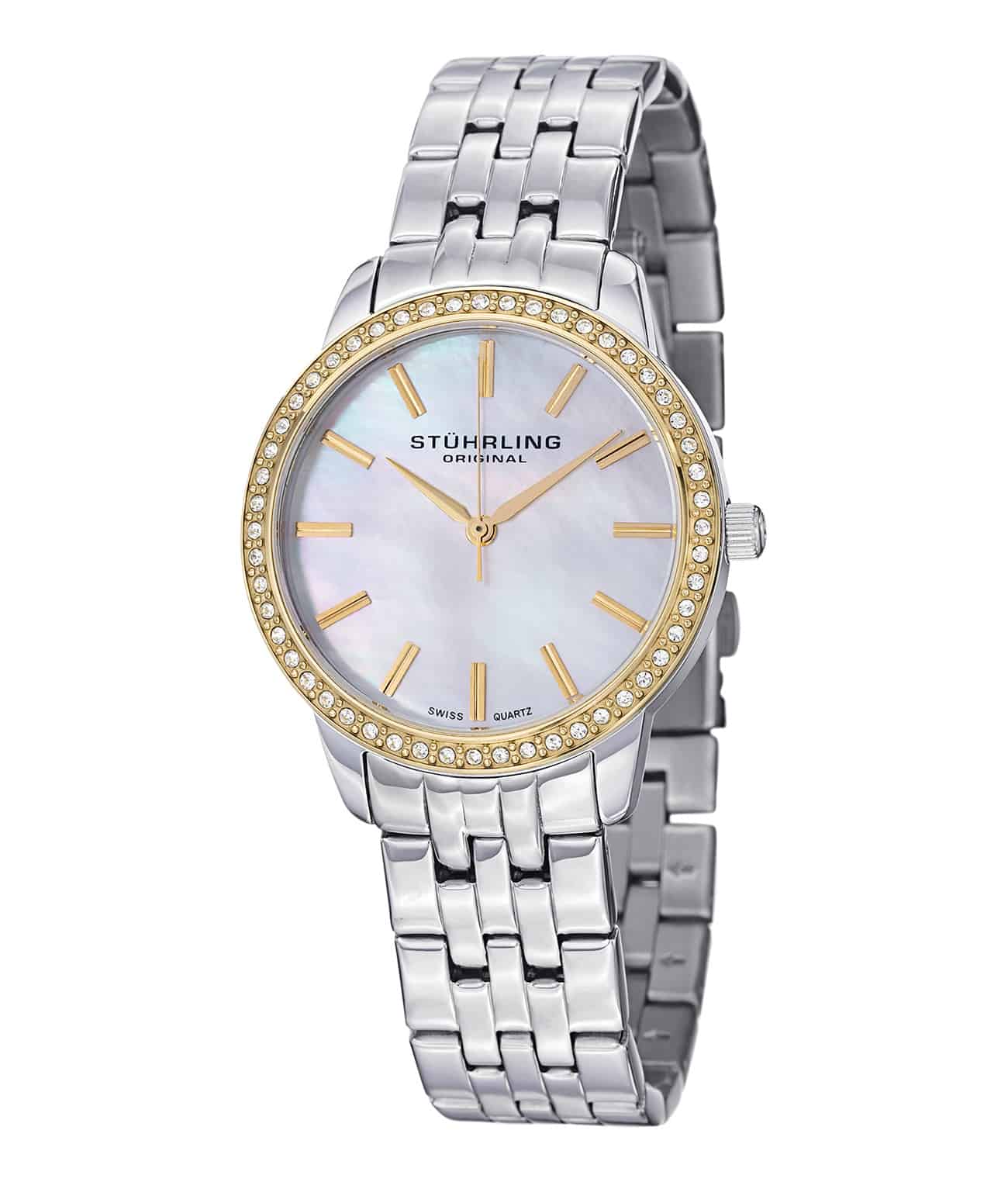 Lady Majestic 369 Quartz Watch - 34mm Classic Women's Timepiece with Stainless Steel Band - Perfect for Office, Business Meetings & Formal Occasions