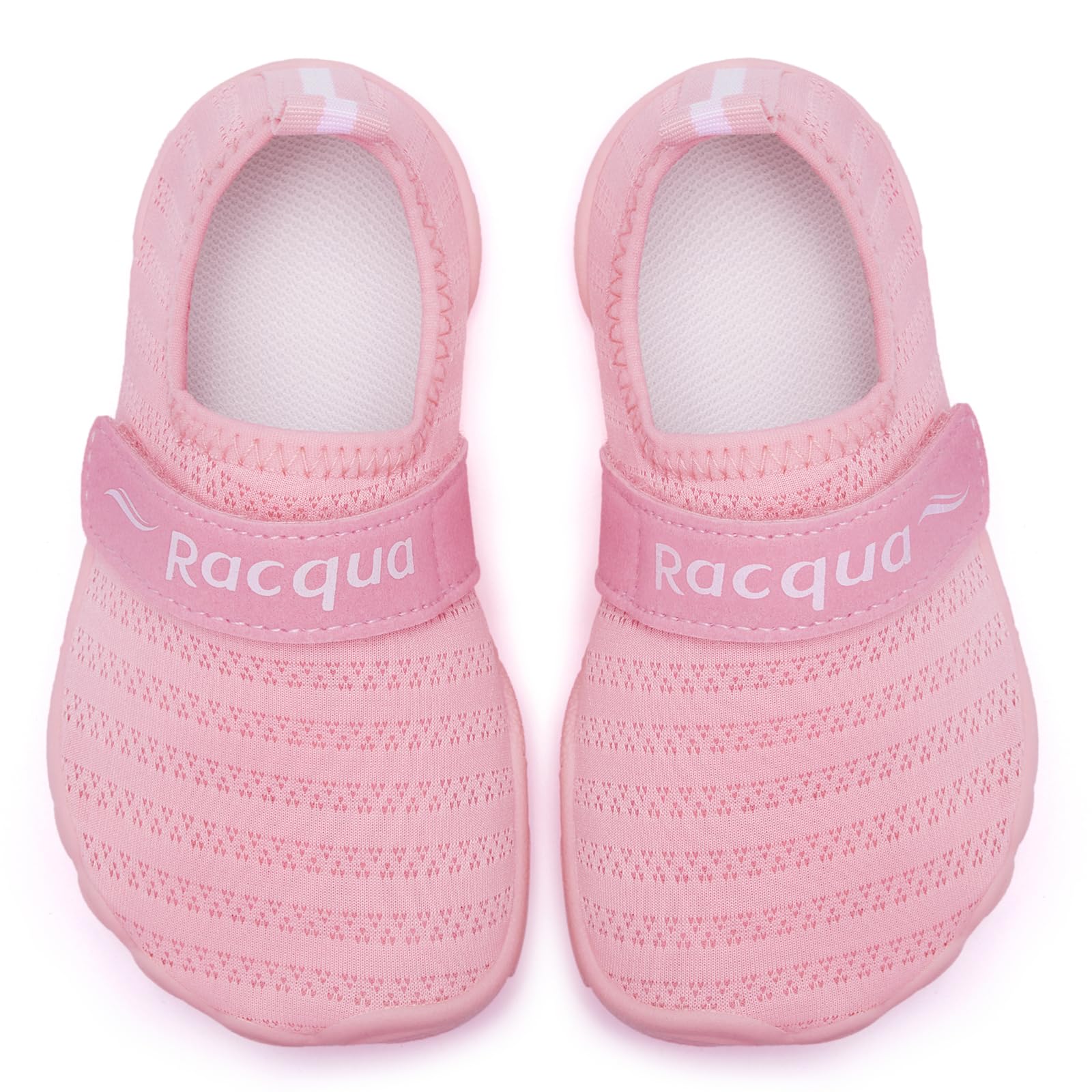 **Racqua Toddler Water Shoes for Boys & Girls - Quick Dry Aqua Shoes for Kids, Barefoot Beach Shoes - Perfect for Swimming, Beach Play, and Water Sports**