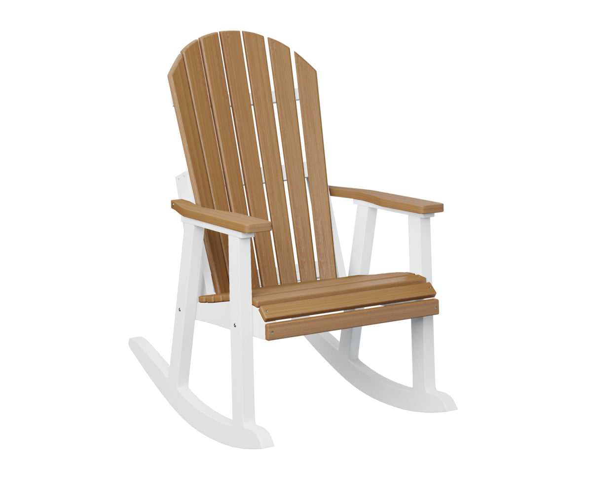 Berlin Gardens Comfo Back Rocker - Premium Outdoor Rocking Chair for Patio, Garden & Porch | Comfortable Relaxation with Ergonomic Design | Perfect for Reading, Lounging & Enjoying Nature