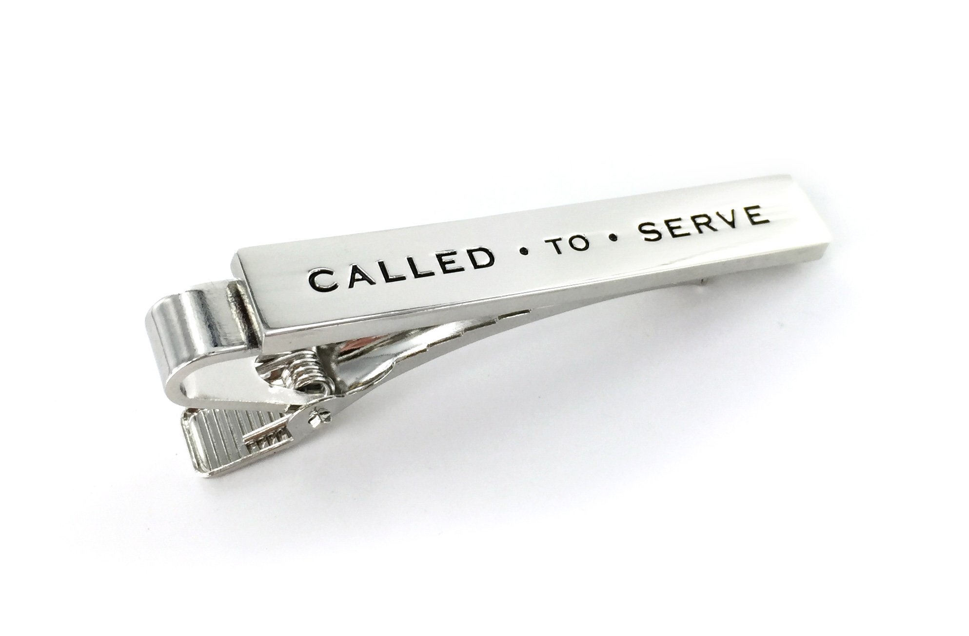 Elegant Called to Serve Tie Bar Clip - Perfect for Weddings, Church Events & Formal Occasions
