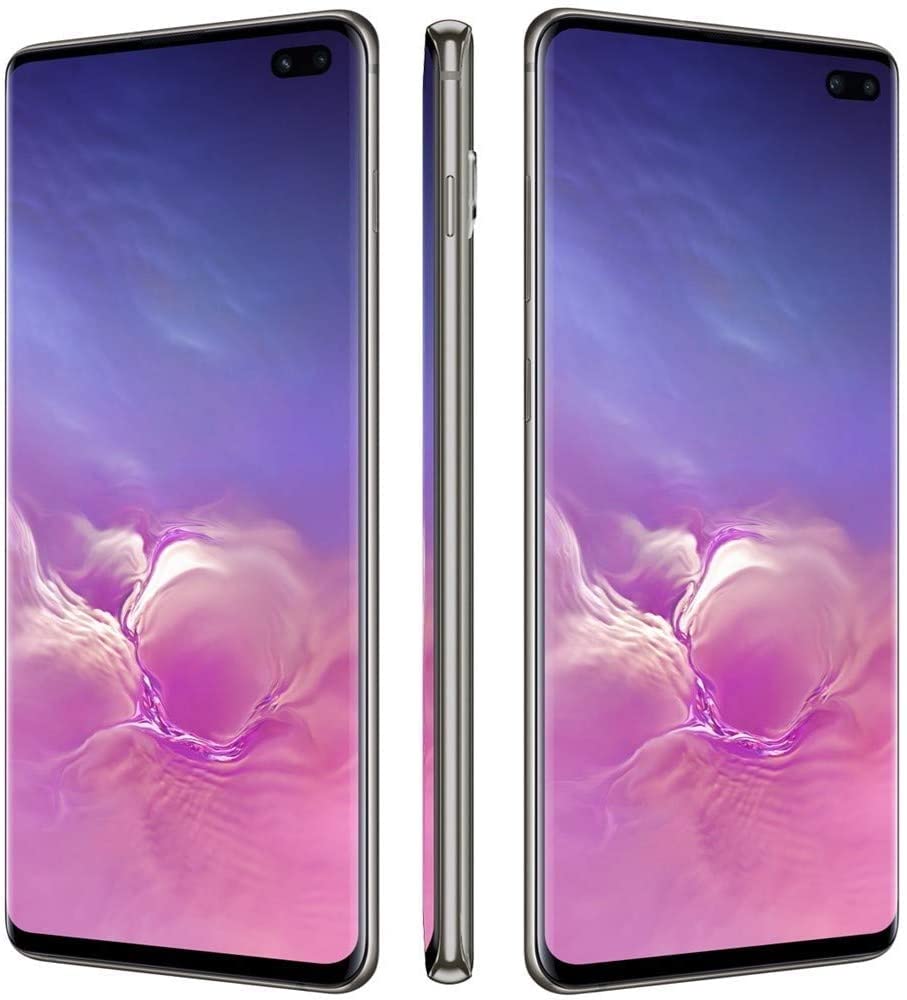 Refurbished Samsung Galaxy S10+ 128GB Prism Black Smartphone for AT&T - Premium Renewed Phone with AMOLED Display, Wireless Charging & Dual Camera | Perfect for Business, Gaming & Social Media