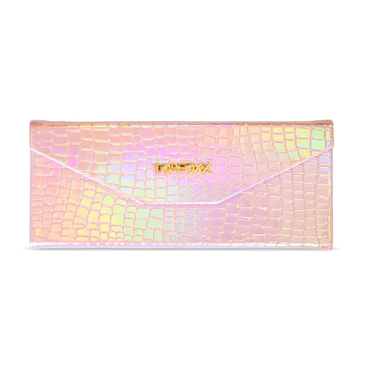 Nude Foldable Holographic Phone Case for iPhone 15 Pro Max - Slim Protective Cover with Mirror Finish - Perfect for Parties, Travel & Everyday Use