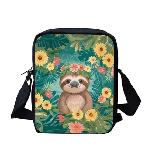Funny Sloth Floral