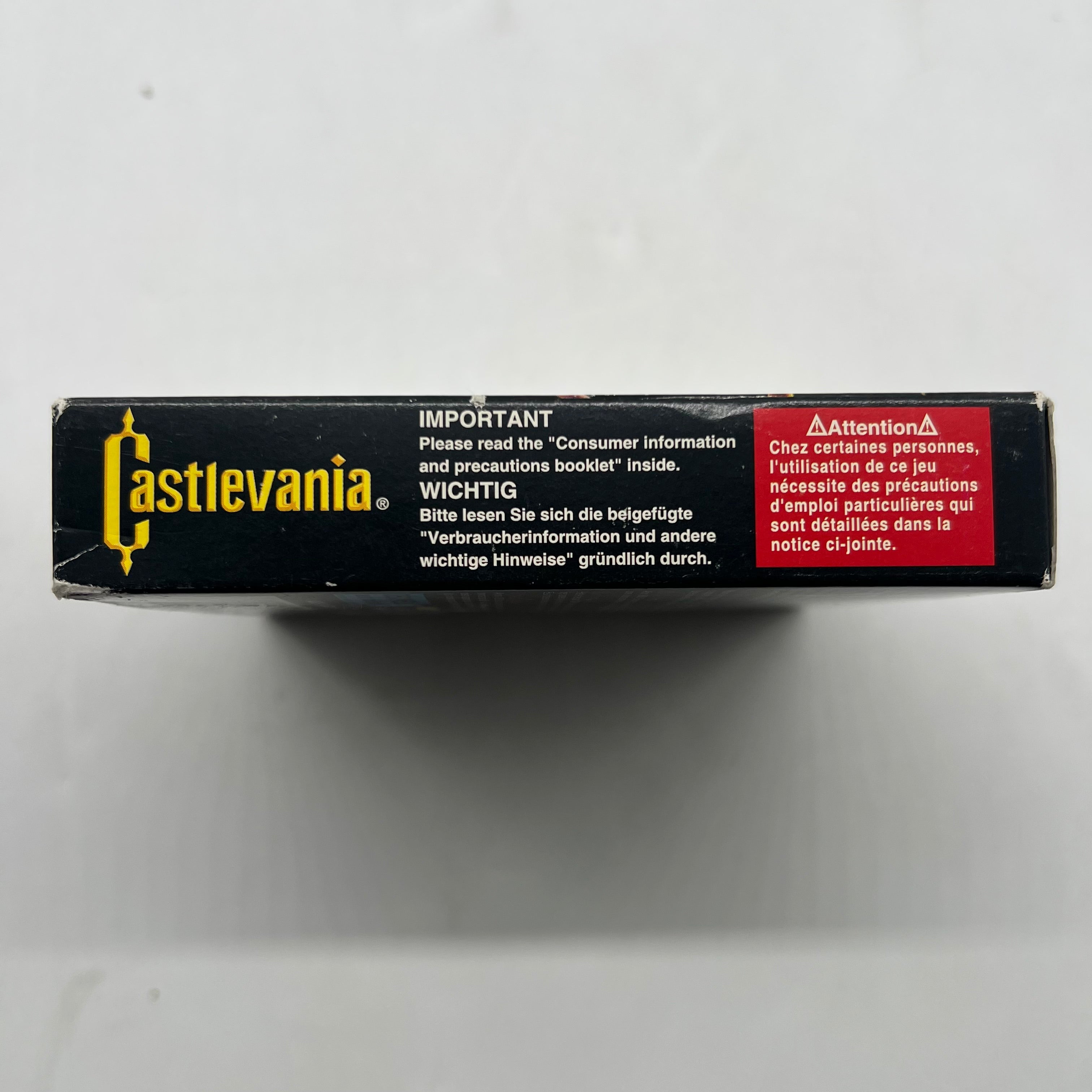 Castlevania GBA Game - Complete Boxed Edition with Manual (PAL) - Perfect for Retro Gaming Collectors & Handheld Console Enthusiasts