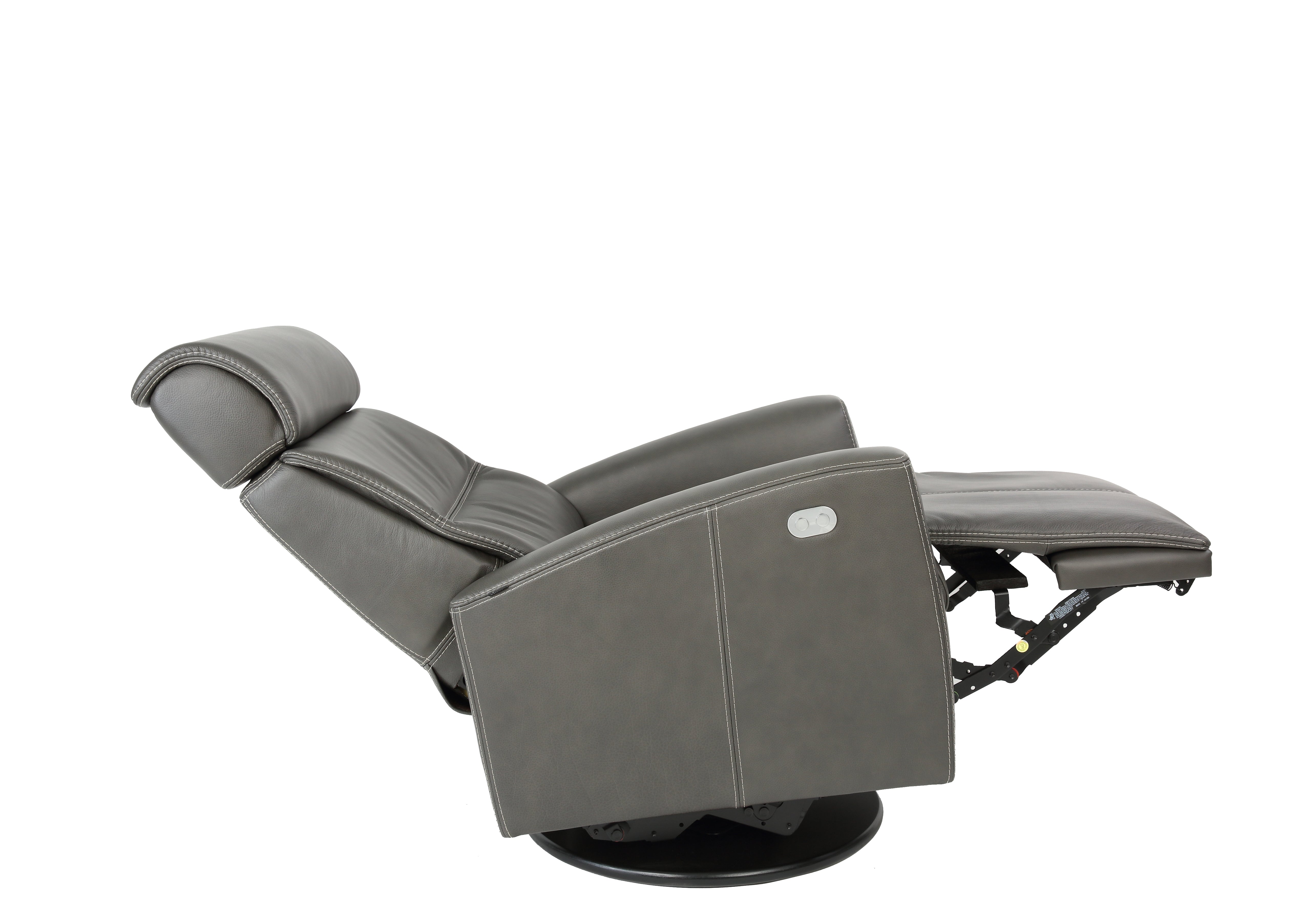 Premium Fjords Milan Recliner Chair - Modern PU Leather Reclining Sofa with Footrest - Perfect for Living Room, Home Theater & Office Relaxation