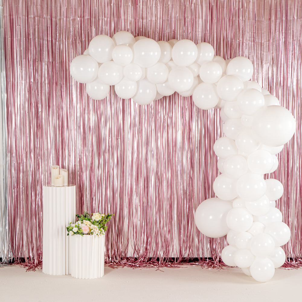 Balloonify White Balloon Arch Garland Kit - 105 Pieces for Party Decorations, Weddings & Baby Showers | Premium Quality Balloon Decor Set