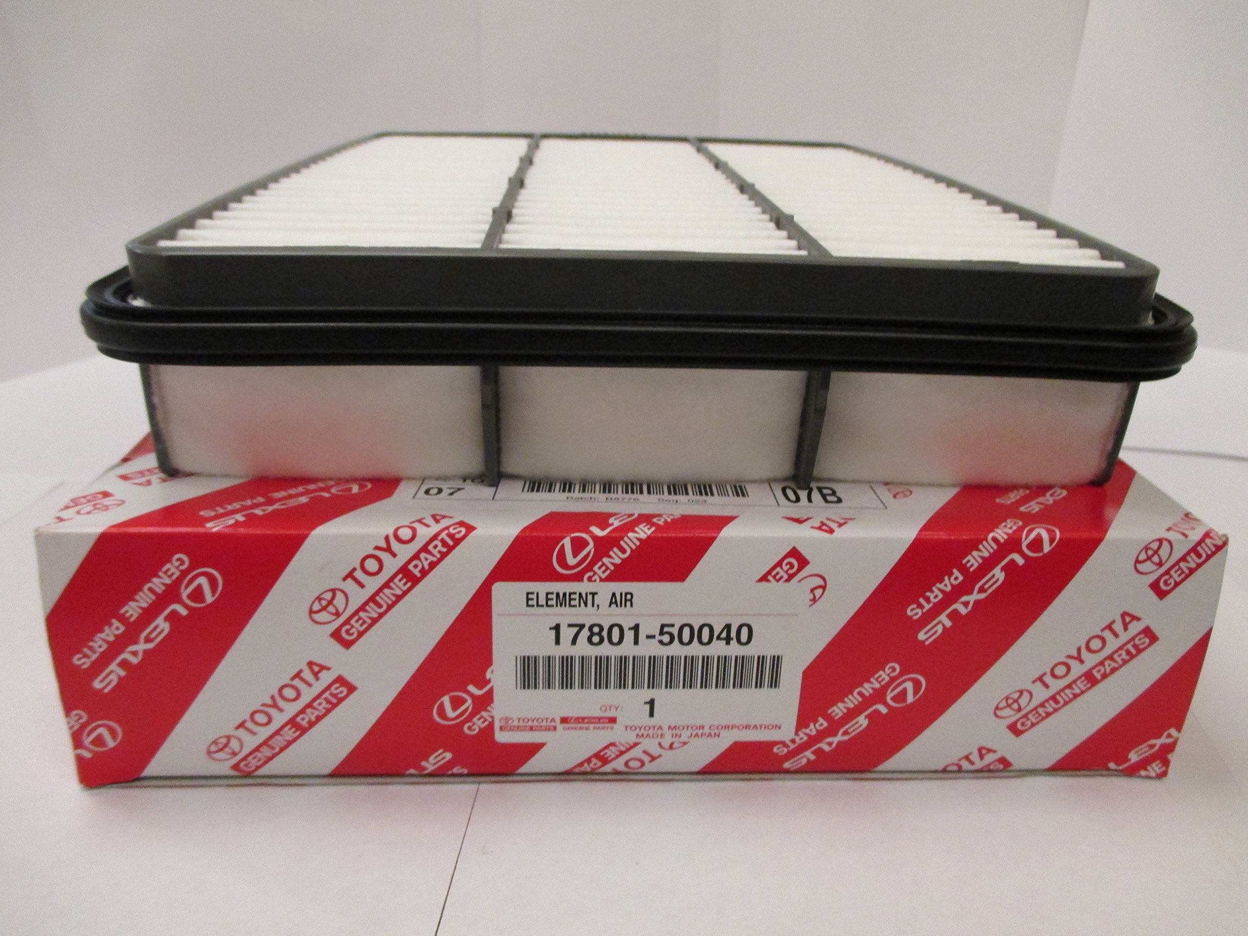 Lexus 17801-50040 Genuine OEM Air Filter Replacement - High Performance Engine Air Filter for Lexus Vehicles | Perfect for Daily Commuting & Road Trips