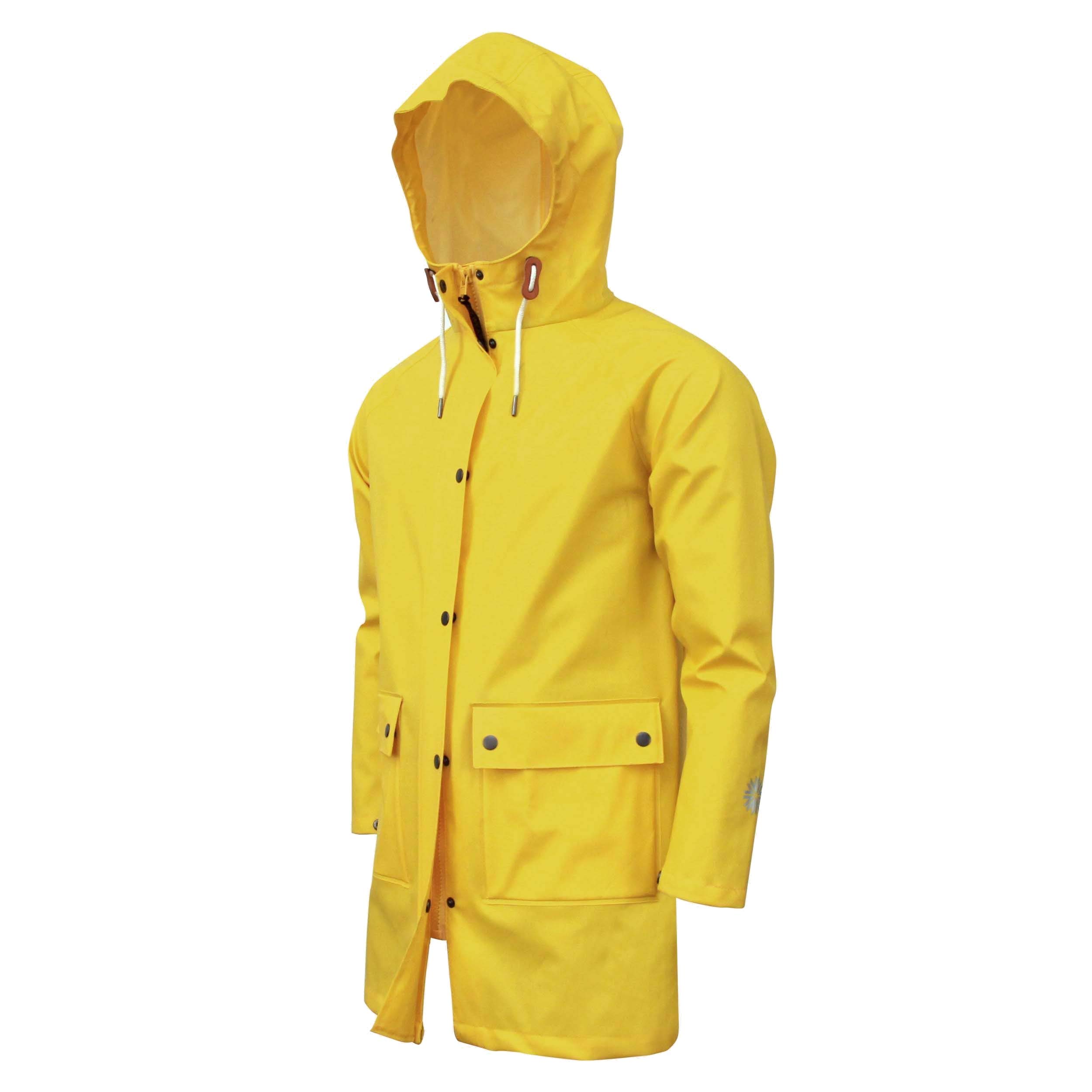 ICEWEAR Waterproof Brim Rain Jacket for Men & Women - Lightweight Windproof Outdoor Jacket for Hiking, Camping & Travel