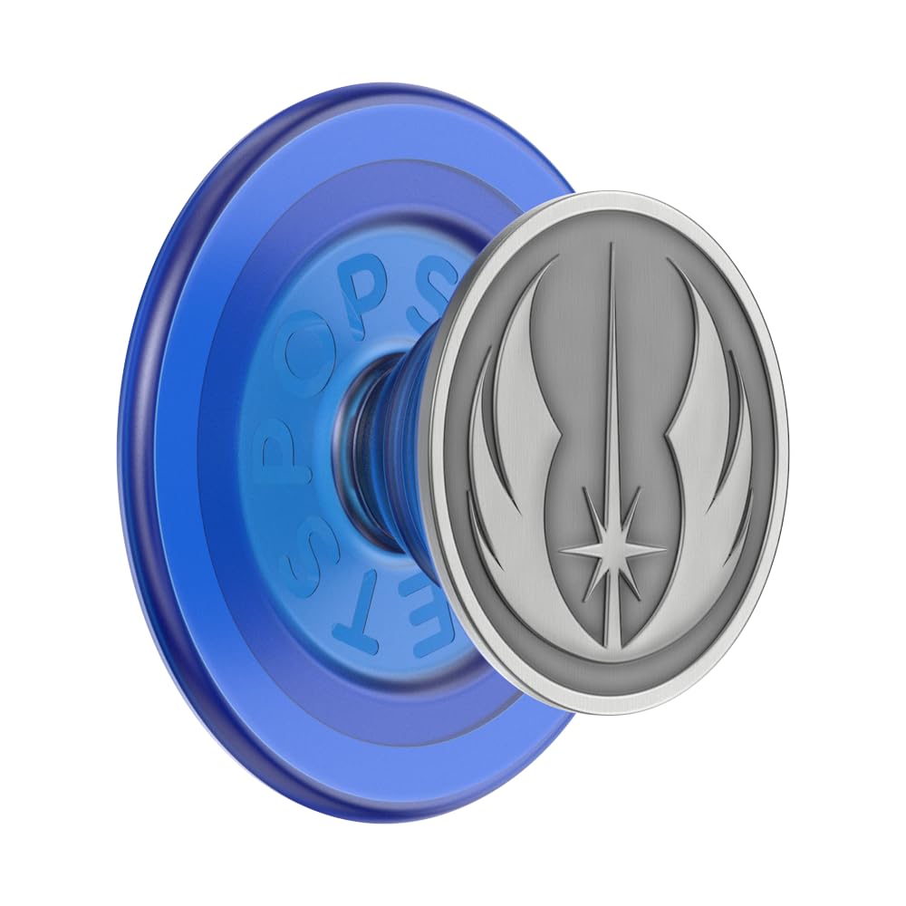 PopSockets MagSafe-Compatible Phone Grip & Holder - Wireless Charging Friendly - Star Wars Jedi Icon Design for iPhone 12/13/14/15 - Perfect for Gaming, Driving & Everyday Use