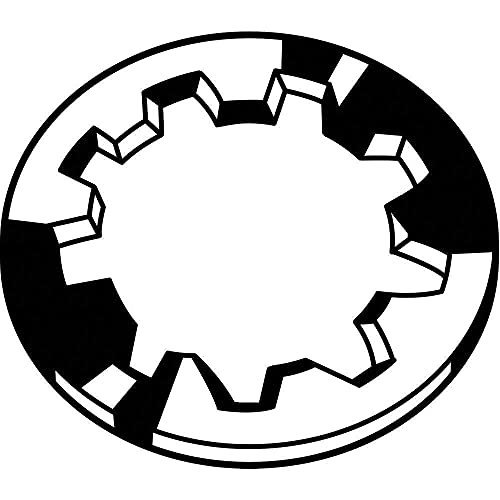 5-Pack Steel Lock Washers for Bolts - Secure Fastening for Automotive, Machinery & DIY Projects