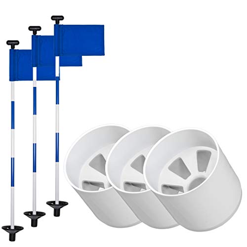 ALUMINUM CUP SET (Blue & White)
