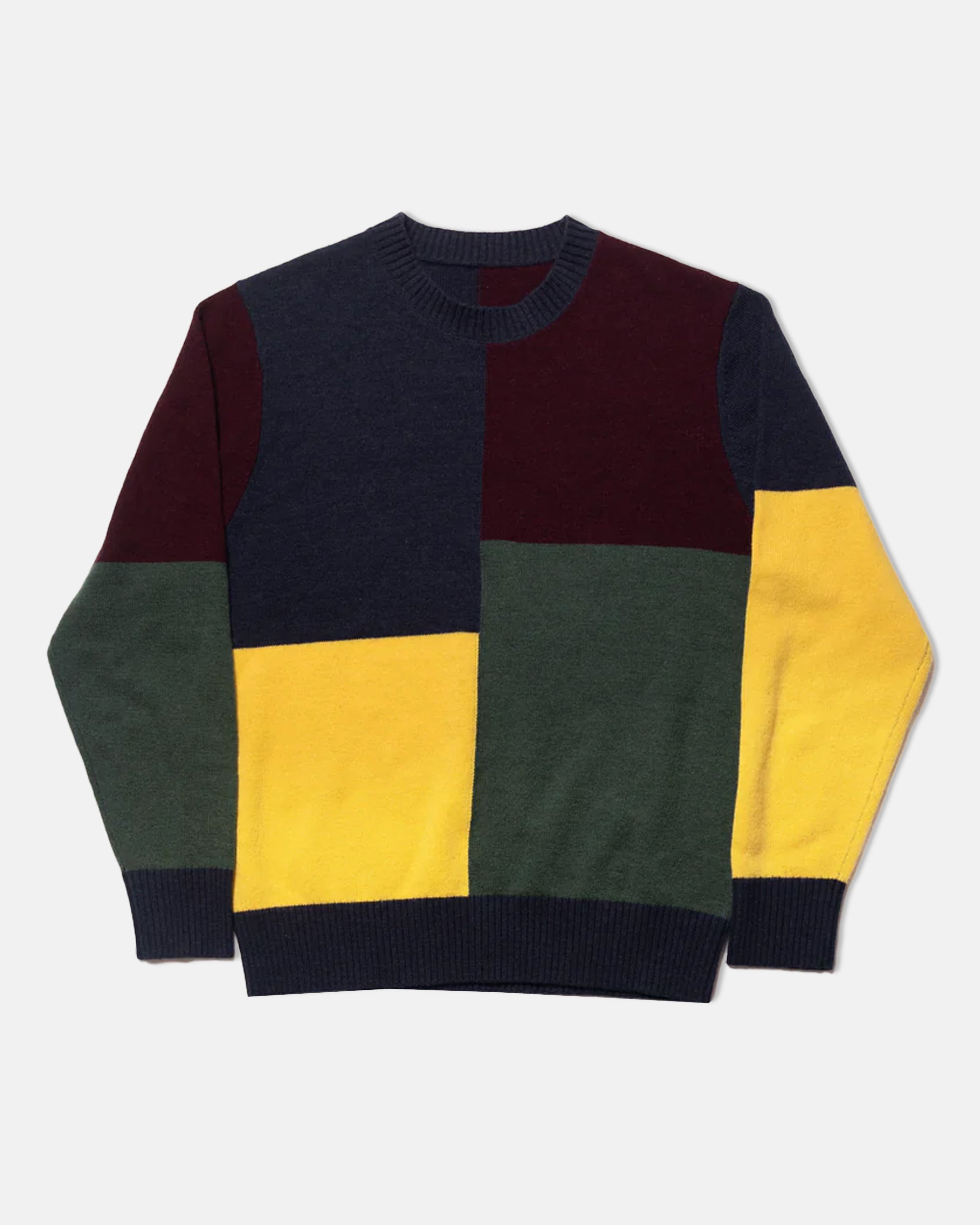 Stylish TRIM FIT WOOL PANELED FUN SWEATER for Women | Cozy Winter Pullover | Perfect for Casual Outings, Office Wear & Holiday Parties