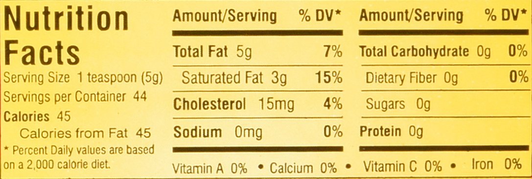 Organic Deep Pure Cow Ghee Clarified Butter - 64oz (1.89L) Jar - Lactose Free, Keto & Paleo Friendly - Perfect for Cooking, Baking & Ayurvedic Recipes