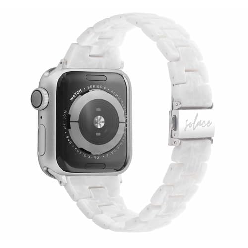 White crystal/Silver hardware