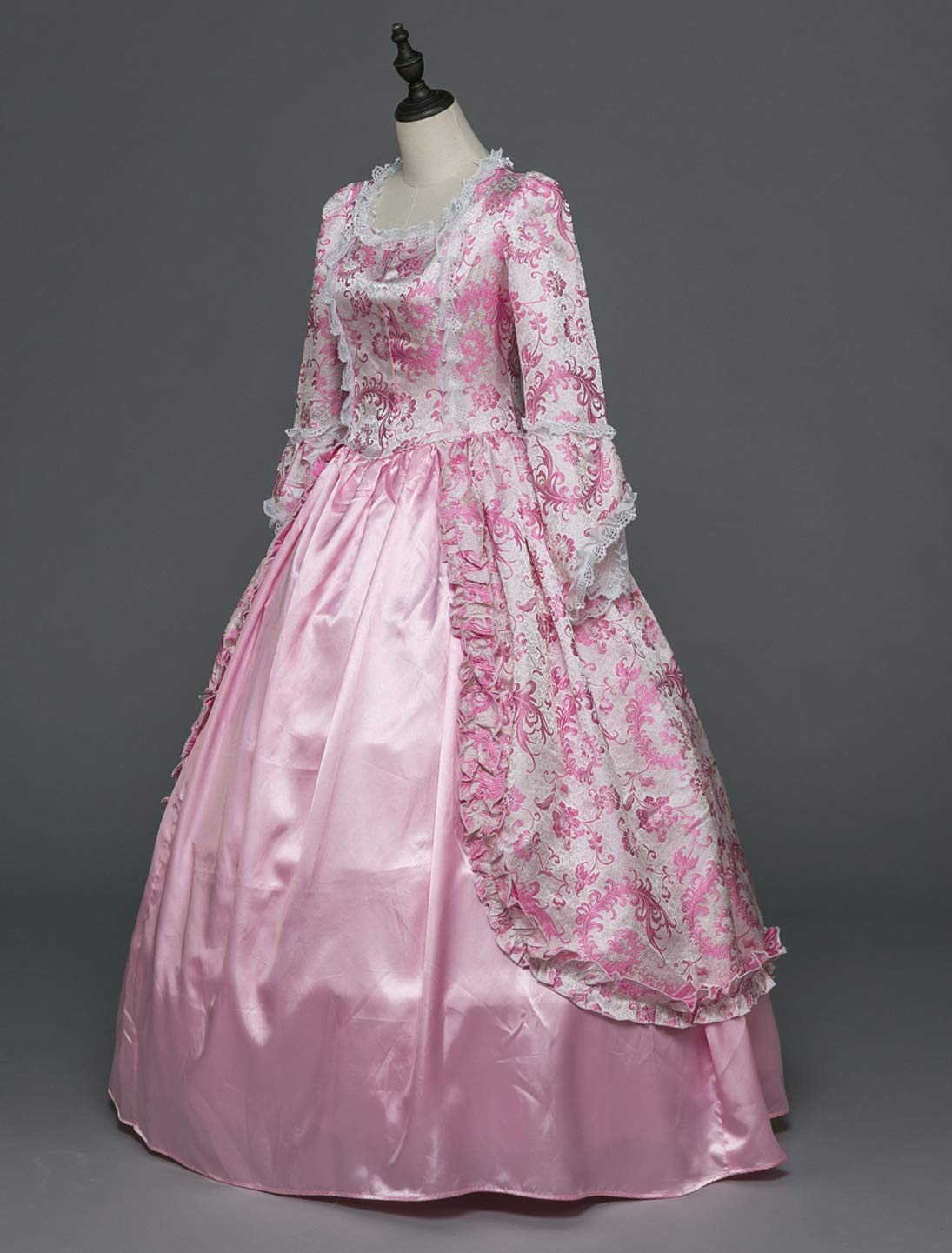 18th Century Rococo Ball Gown - Elegant Masquerade Dress for Women | Vintage Costume Party, Historical Reenactment, Cosplay & Themed Events