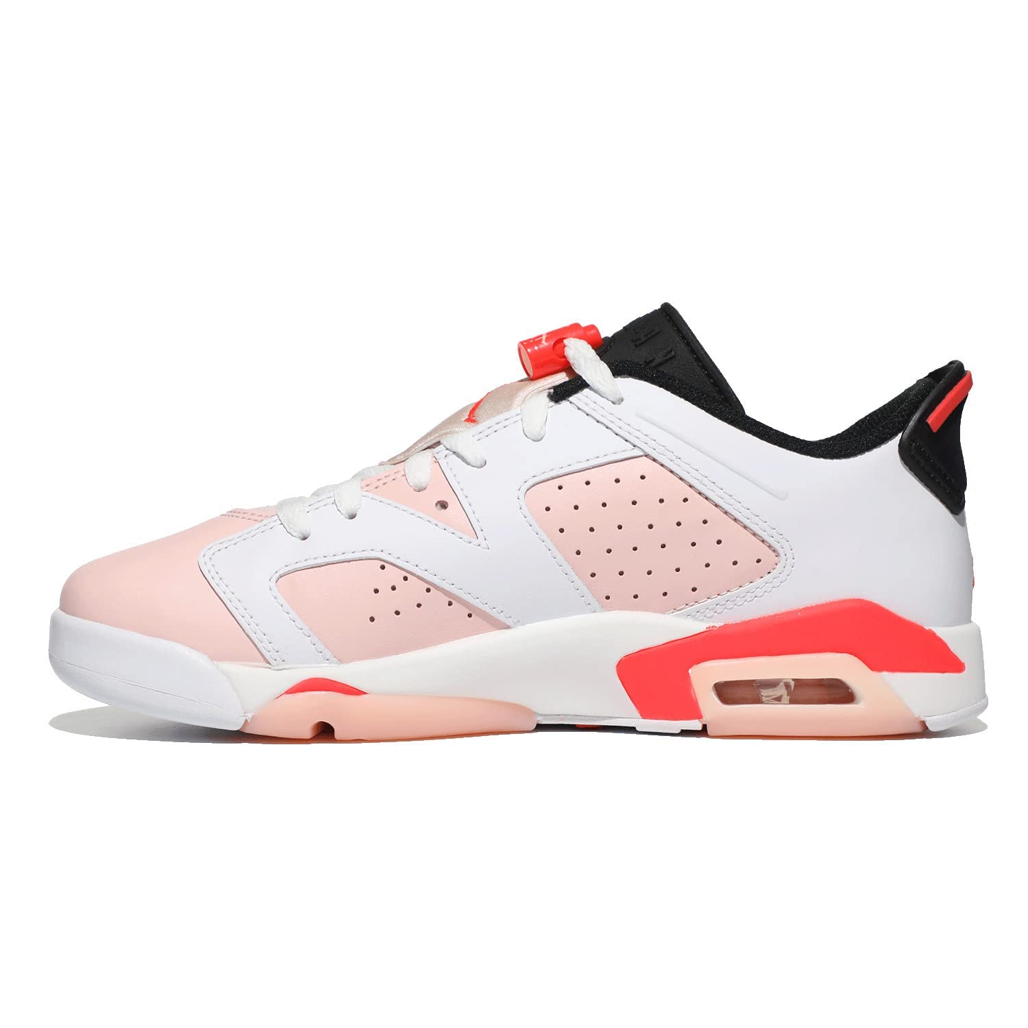 Nike Girls Air Jordan 6 Retro Low Basketball Shoes - Comfortable Sneakers for Kids & Teens - Perfect for School, Sports, and Casual Wear