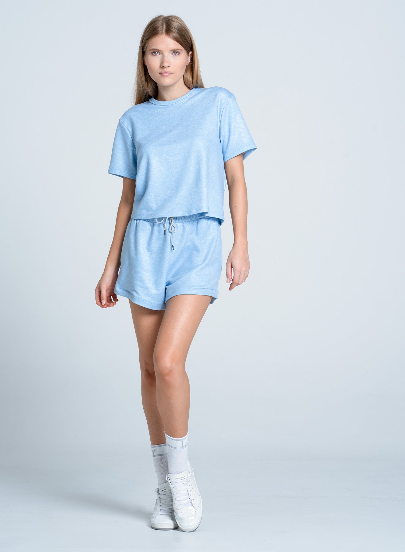 Renew Heather Short Sleeve T-Shirt for Women - Soft Cotton Casual Tee - Perfect for Everyday Wear, Gym & Outings