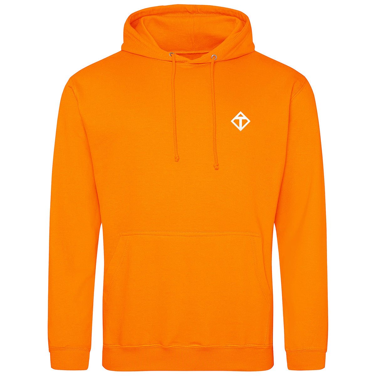 Orange Diamond Hoodie for Men & Women - Trendy Streetwear Fashion with Soft Cotton Blend - Perfect for Casual Outfits, Gym, and Outdoor Activities