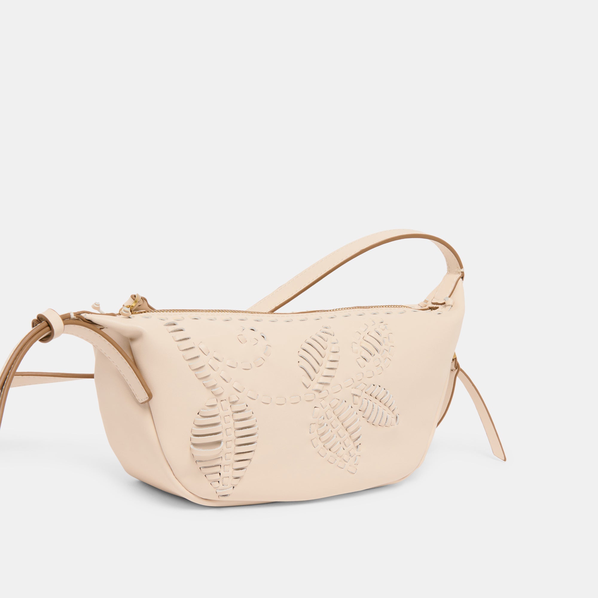 LIPARI CROSSBODY BAG - Premium Creme Leather Handbag for Women, Stylish Shoulder Purse with Adjustable Strap, Perfect for Work, Travel & Everyday Use