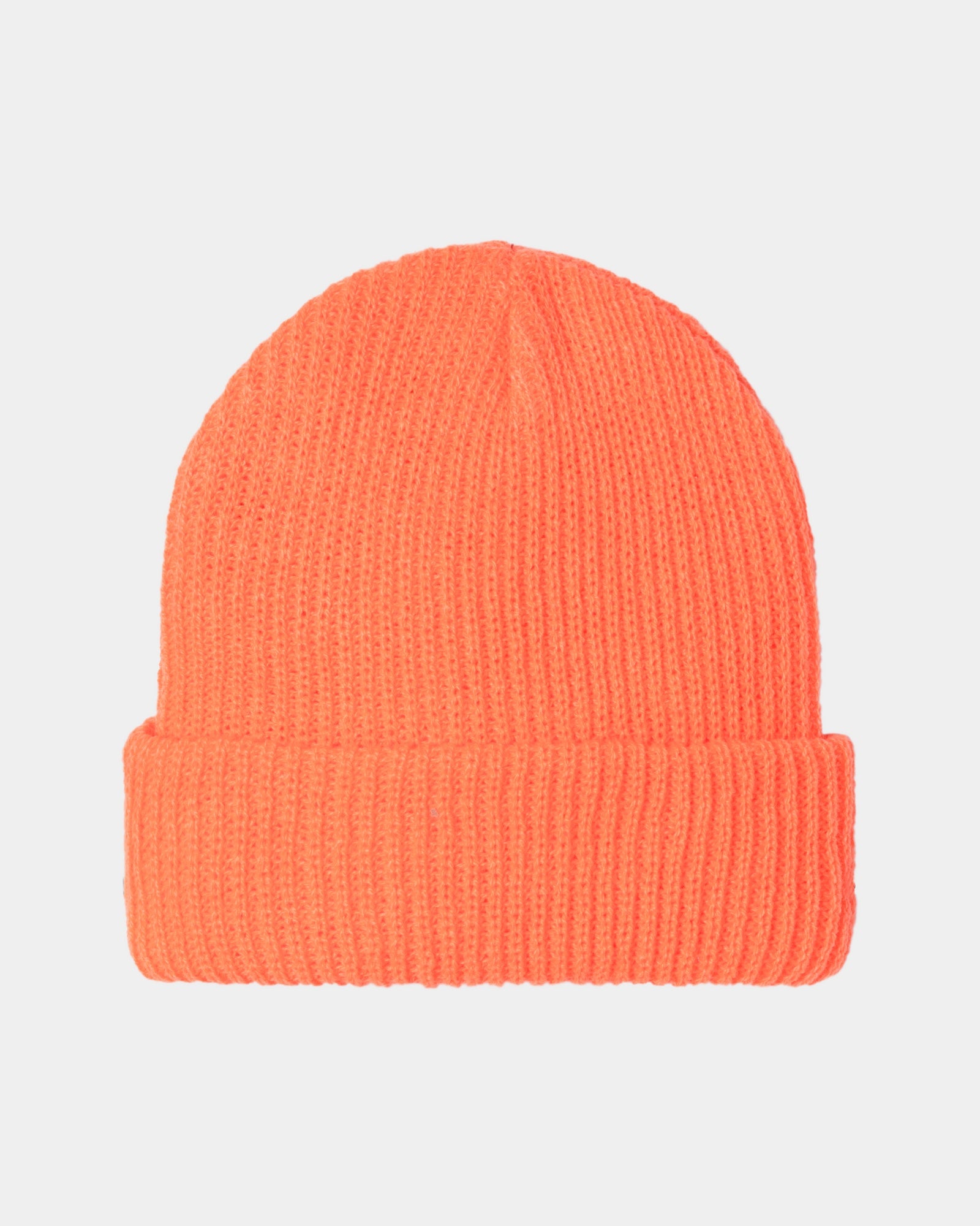 Premium Industry Beanie - Warm Winter Hat in Lumo Orange & Black for Men & Women | Cozy Outdoor Activities, Work, and Casual Wear