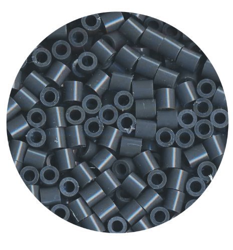 Perler Beads Fun Fusion Fuse Beads Kit - 1000 Dark Grey Beads for DIY Crafts, Jewelry Making & Kids Art Projects | Perfect for Mosaics, Keychains & Home Decor