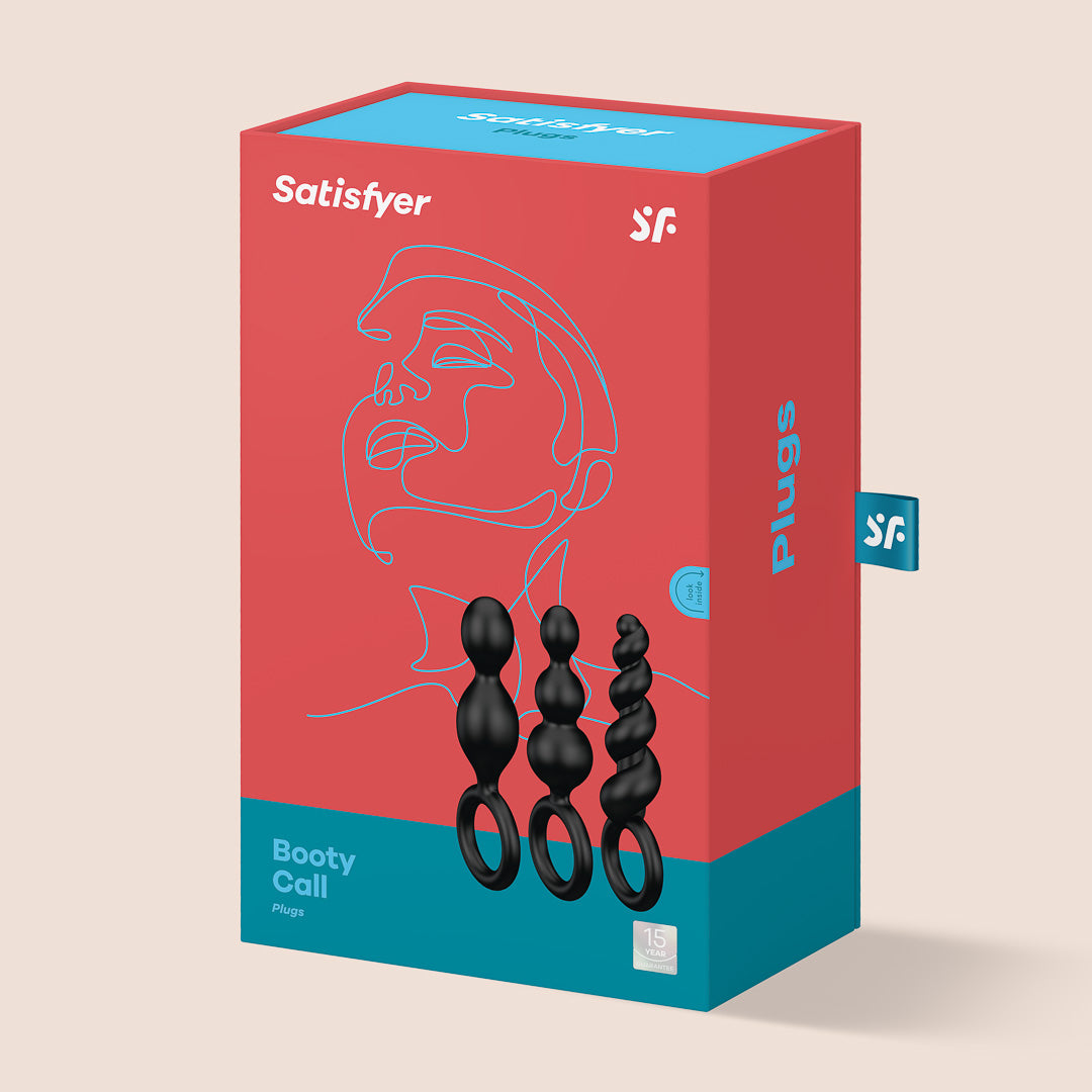 Satisfyer Booty Call Silicone Bead Set for Sensual Massage - Perfect for Couples & Solo Play, Adult Pleasure Accessories