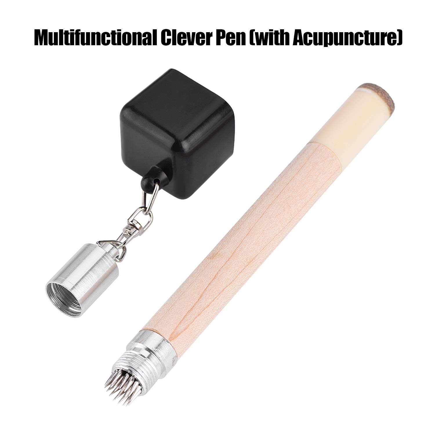 2 in 1 Portable Pocket Chalk Holder & Cue Tip Pricker Tool for Billiards, Snooker, Pool - Compact Chalk Cover with Splint Pricker for Easy Cue Maintenance | Perfect for Bar Games, Home Pool Tables & Professional Use