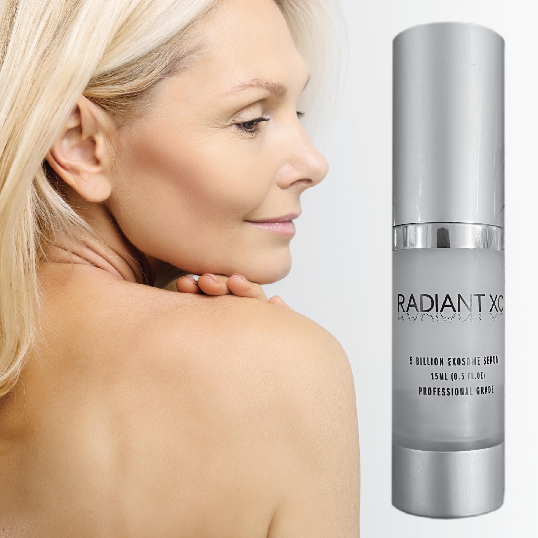 Exosome Serum 1.0 Fl Oz - 5 Billion Exosomes & 700 Growth Factors for Collagen Support & Skin Regeneration | Proprietary Stabilization Technology for Radiant, Youthful Complexion | Next-Gen Daily Skincare for Anti-Aging & Skin Rejuvenation | Perfect for Nighttime Routine & Post-Procedure Recovery