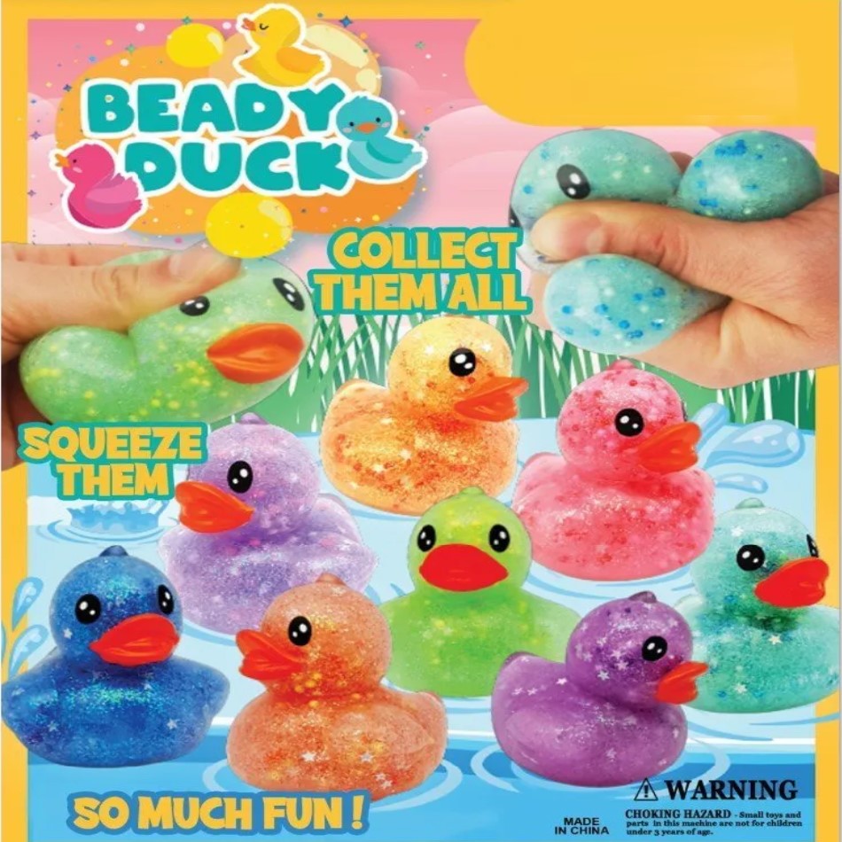 Jumbo Glitter Beady Ducks 2.2