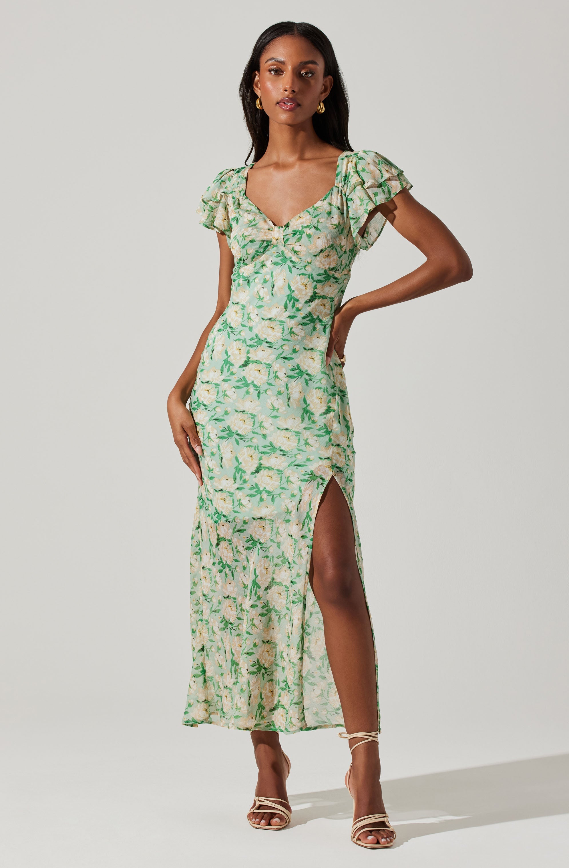 Green floral