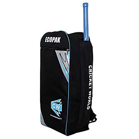 CW ECOPAK Cricket Bag with Bat Compartment - Large Sports Training Backpack for Cricket Equipment | Perfect for Practice Sessions & Matches