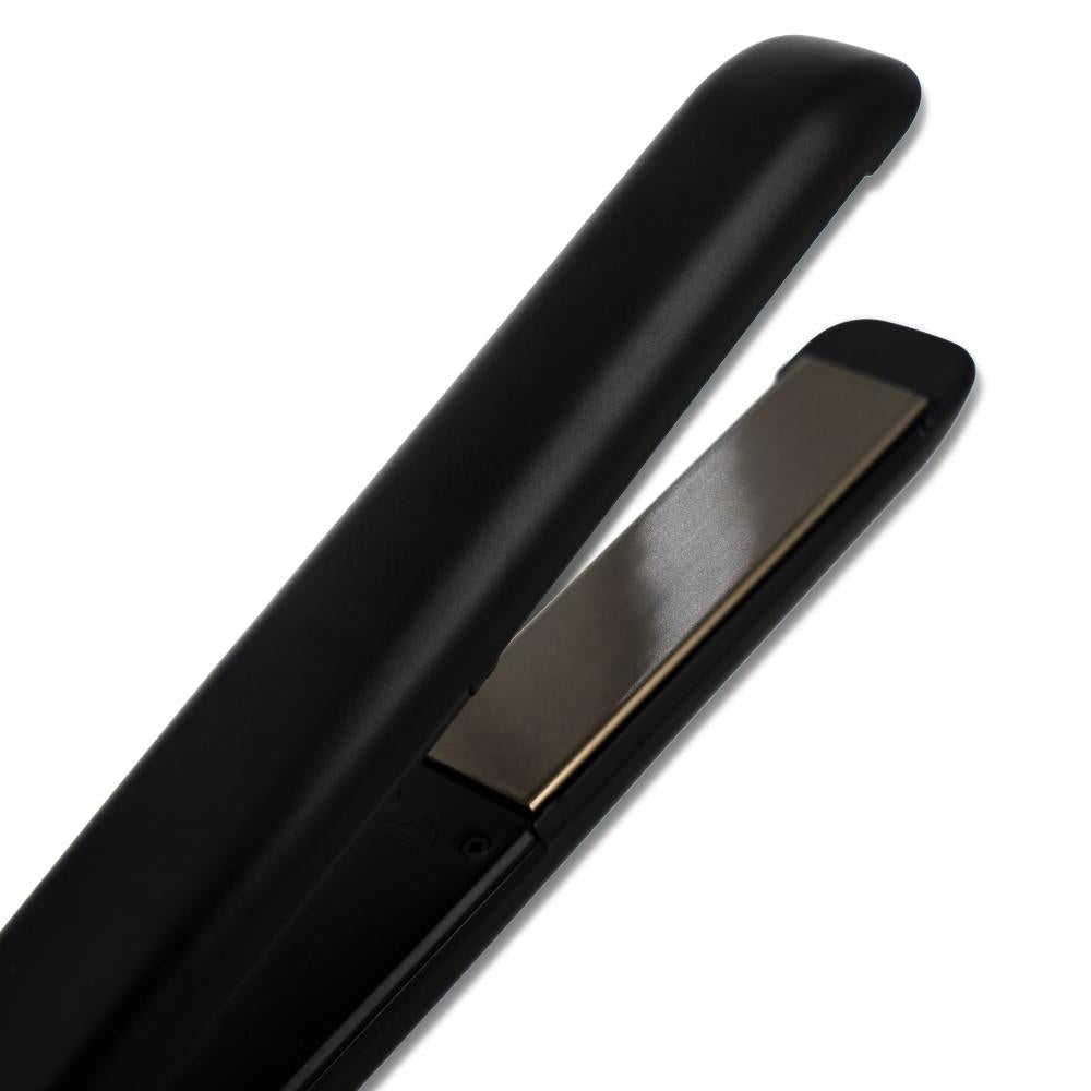 Professional Titanium Flat Iron for Hair Styling - Ultra-Smooth & Frizz-Free Results - Perfect for Salon, Home Use & Travel
