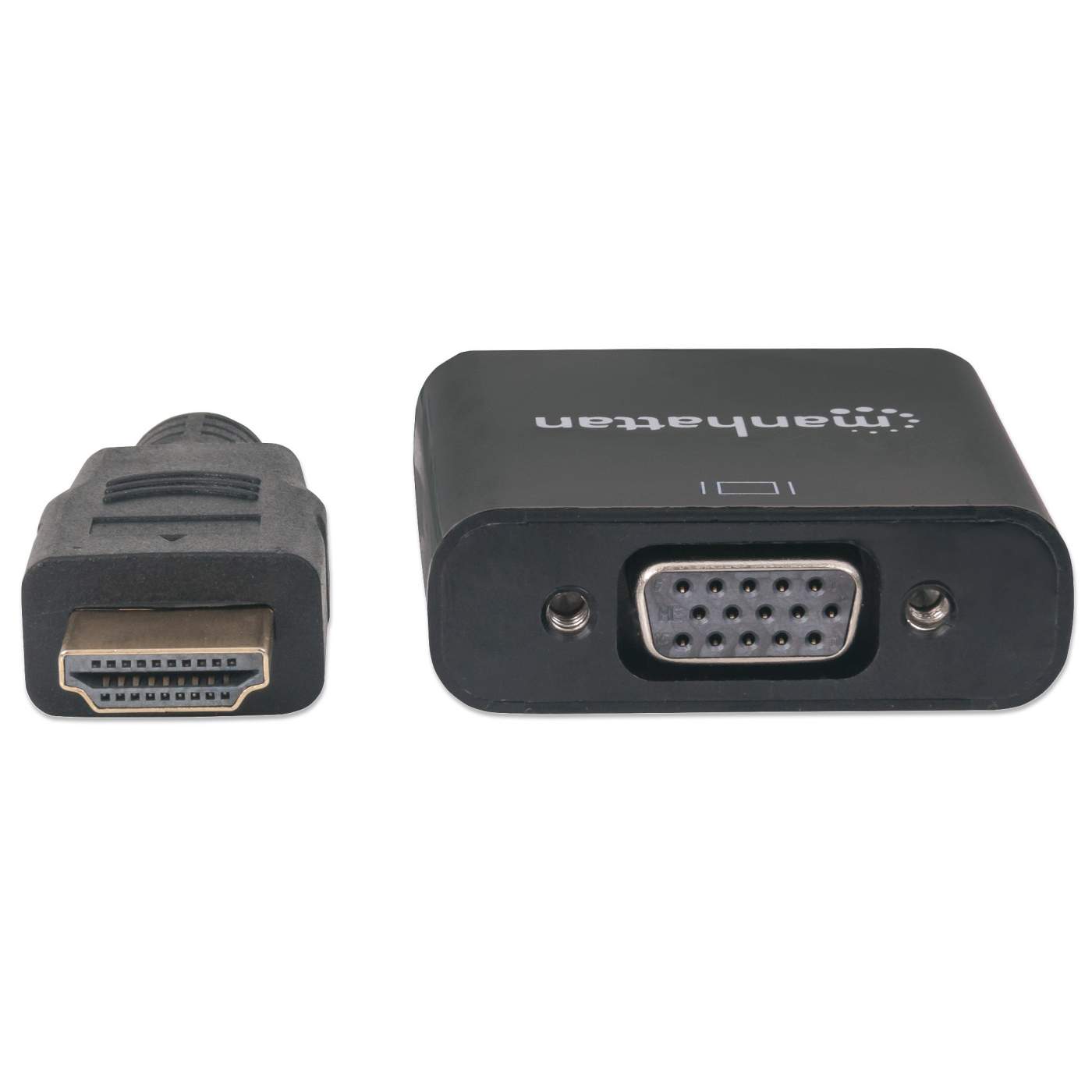 HDMI to VGA Adapter Converter - 1080P Full HD Video Audio Cable for PC Laptop Monitor Projector - Connect HDMI Devices to VGA Displays for Home Office Entertainment Setup