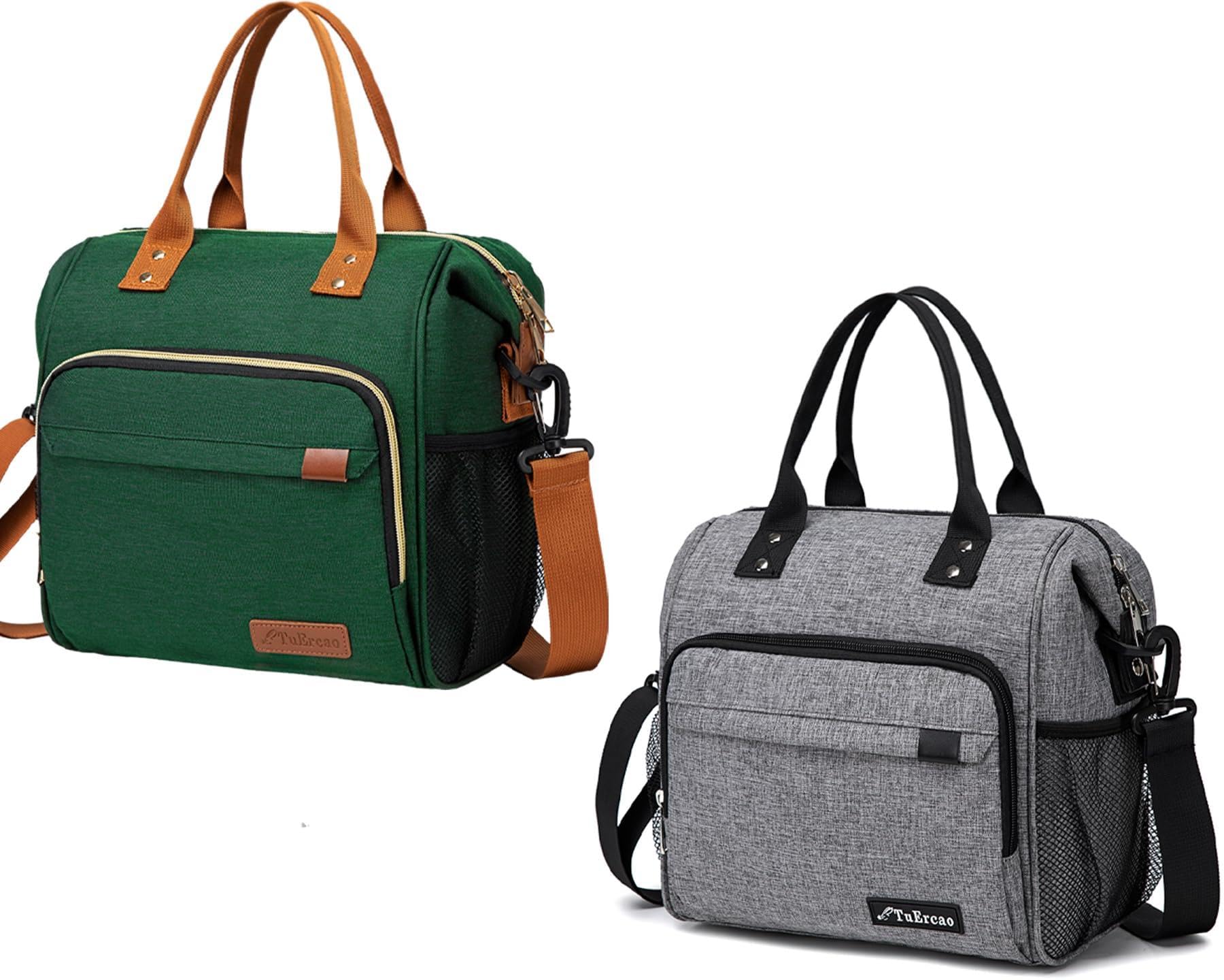 Insulated Lunch Box for Adults - Reusable Thermal Lunch Bag for Men & Women - Perfect for Work, Office, School & Picnics