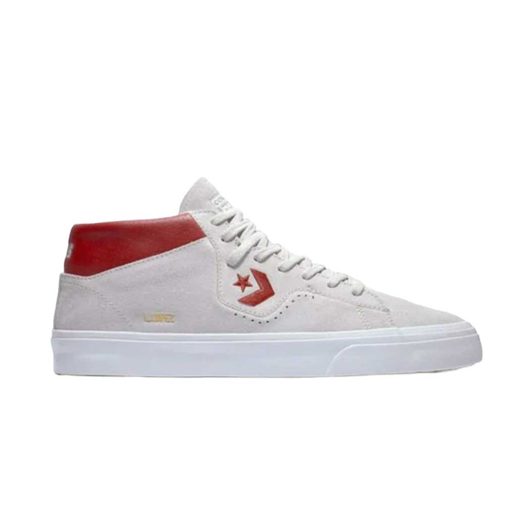 Converse Louie Lopez Pro Mid Skate Shoes - Pale Putty for Men | High-Top Sneakers for Skateboarding & Casual Wear