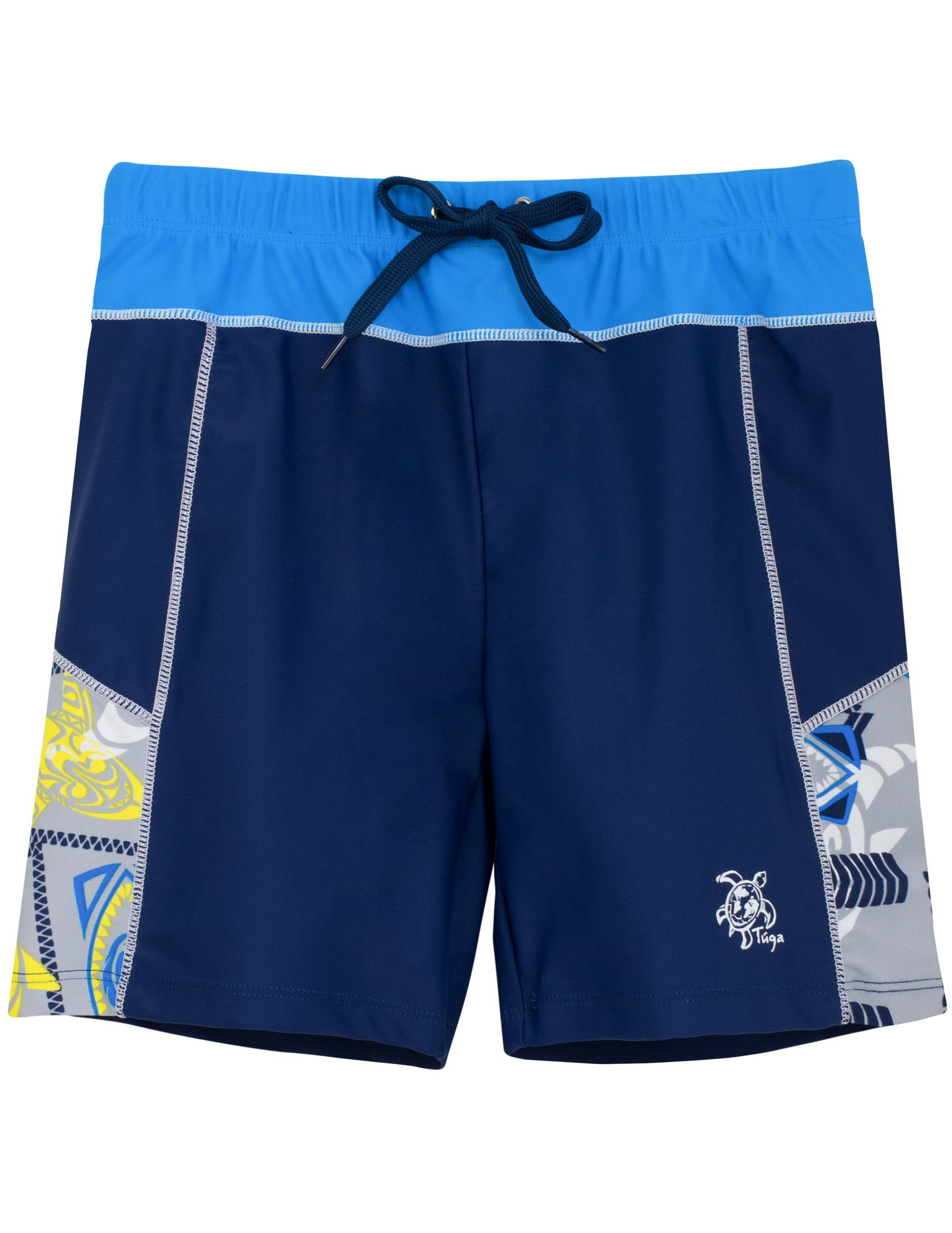 Tuga Boys Swim Trunks UPF 50+ Sun Protection Board Shorts for Kids 2-14 Years - Quick Dry Beachwear for Swimming, Surfing & Summer Outdoor Activities
