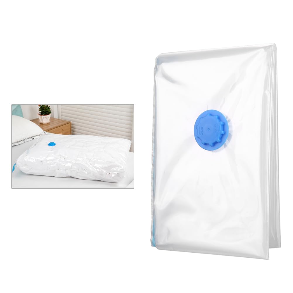 Amosfun 1 Pack Vacuum Storage Bags 19x27 Inch - Space Saving Vacuum Sealer Bags for Clothes, Comforters, Blankets | Perfect for Travel, Seasonal Storage & Home Organization