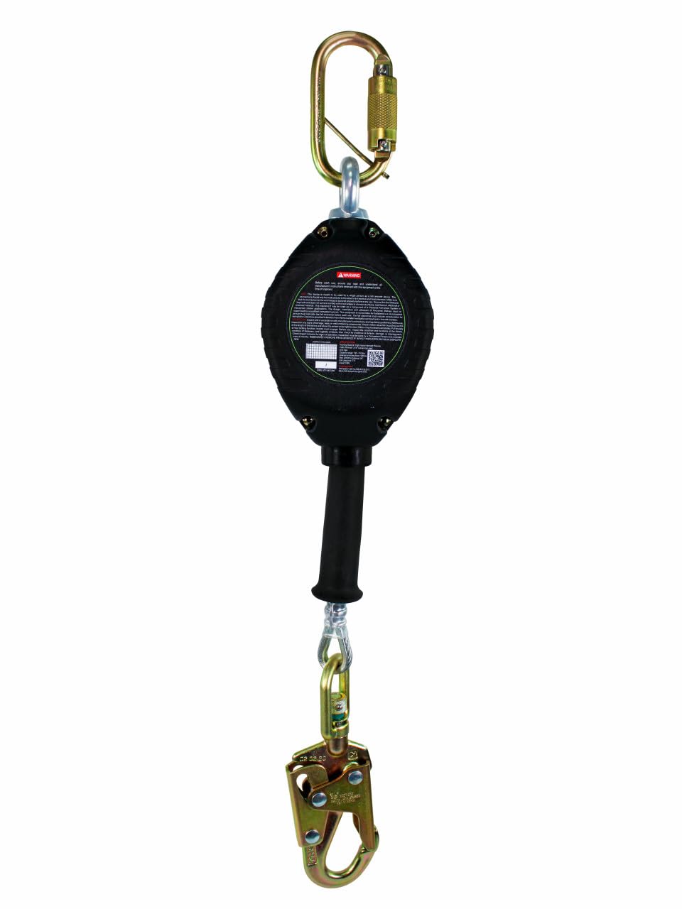 Frontline RPG20' Fall Protection Cable SRL with Steel Snap Hook | 3/16