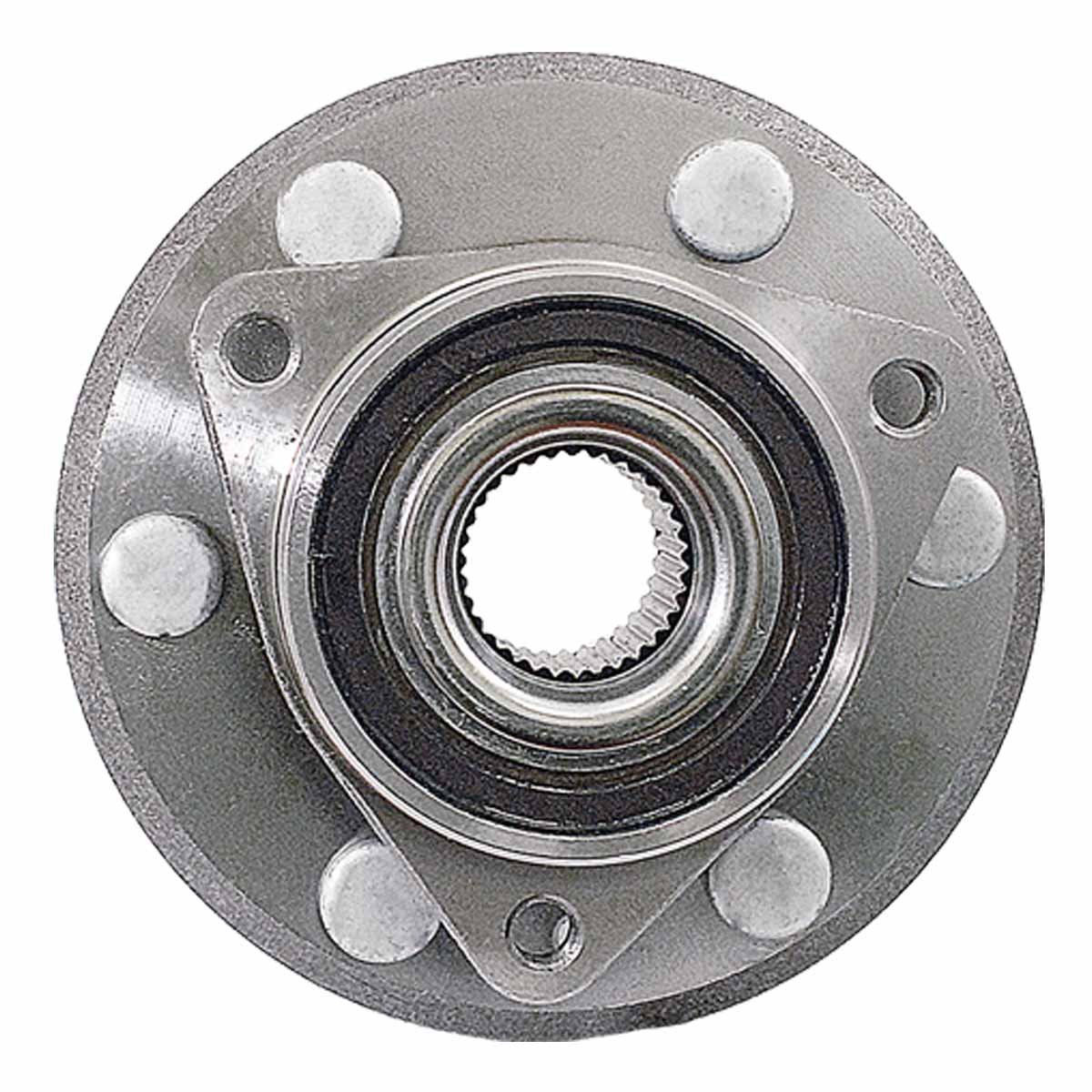 Premium 2-Pack Front & Rear Wheel Bearing Hub Assembly with ABS & 6-Lug - Compatible with Buick Enclave 2008-2017, Chevy Traverse 2009-2017, GMC Acadia, Saturn Outlook - Perfect for Smooth Ride & Enhanced Safety on Highways & Rough Terrains