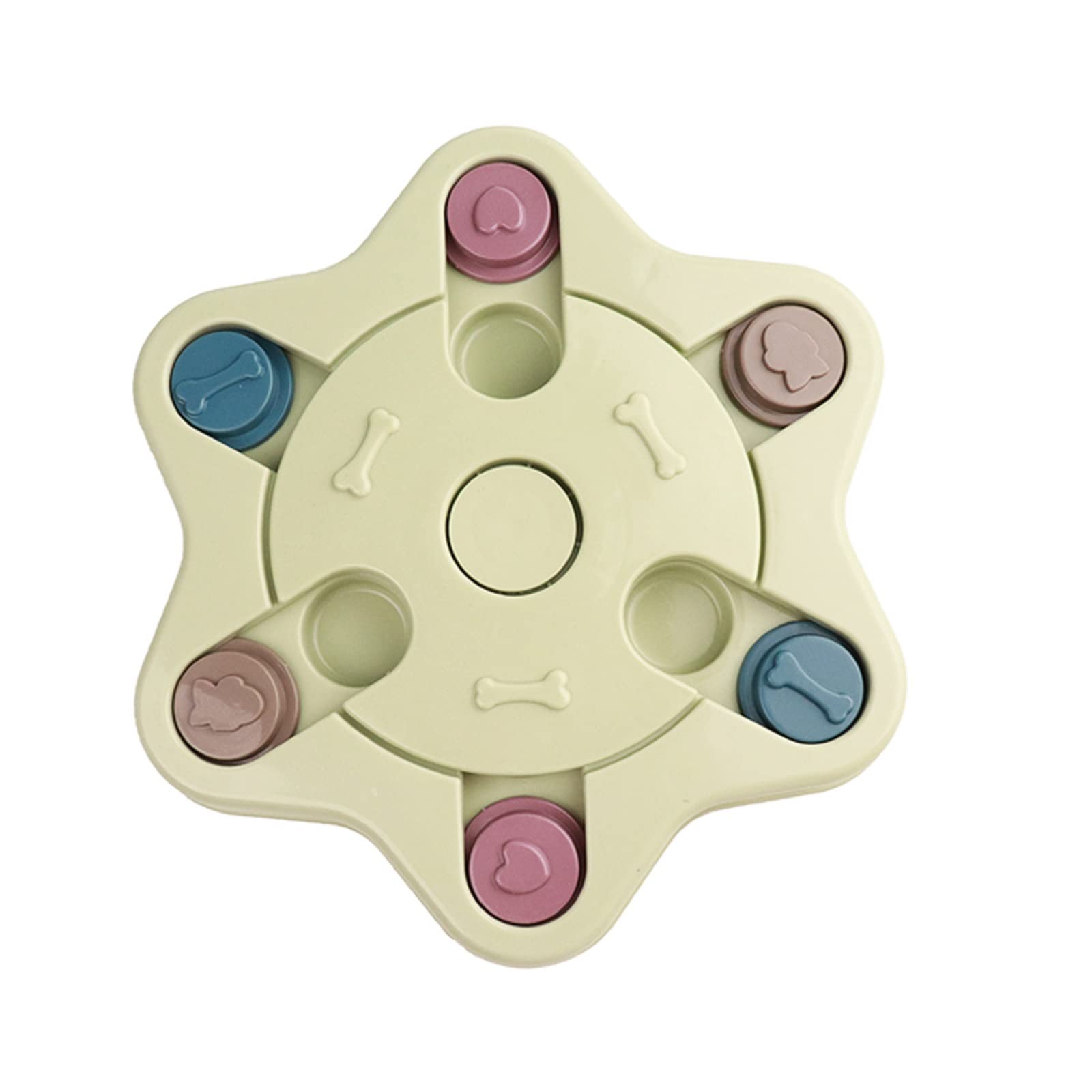 Interactive Slow Feeder Dog Bowl - Non-Slip Pet Puzzle Toy for Stress Relief & Training - Perfect for Fast Eaters, Boredom Relief & Mealtime Enrichment
